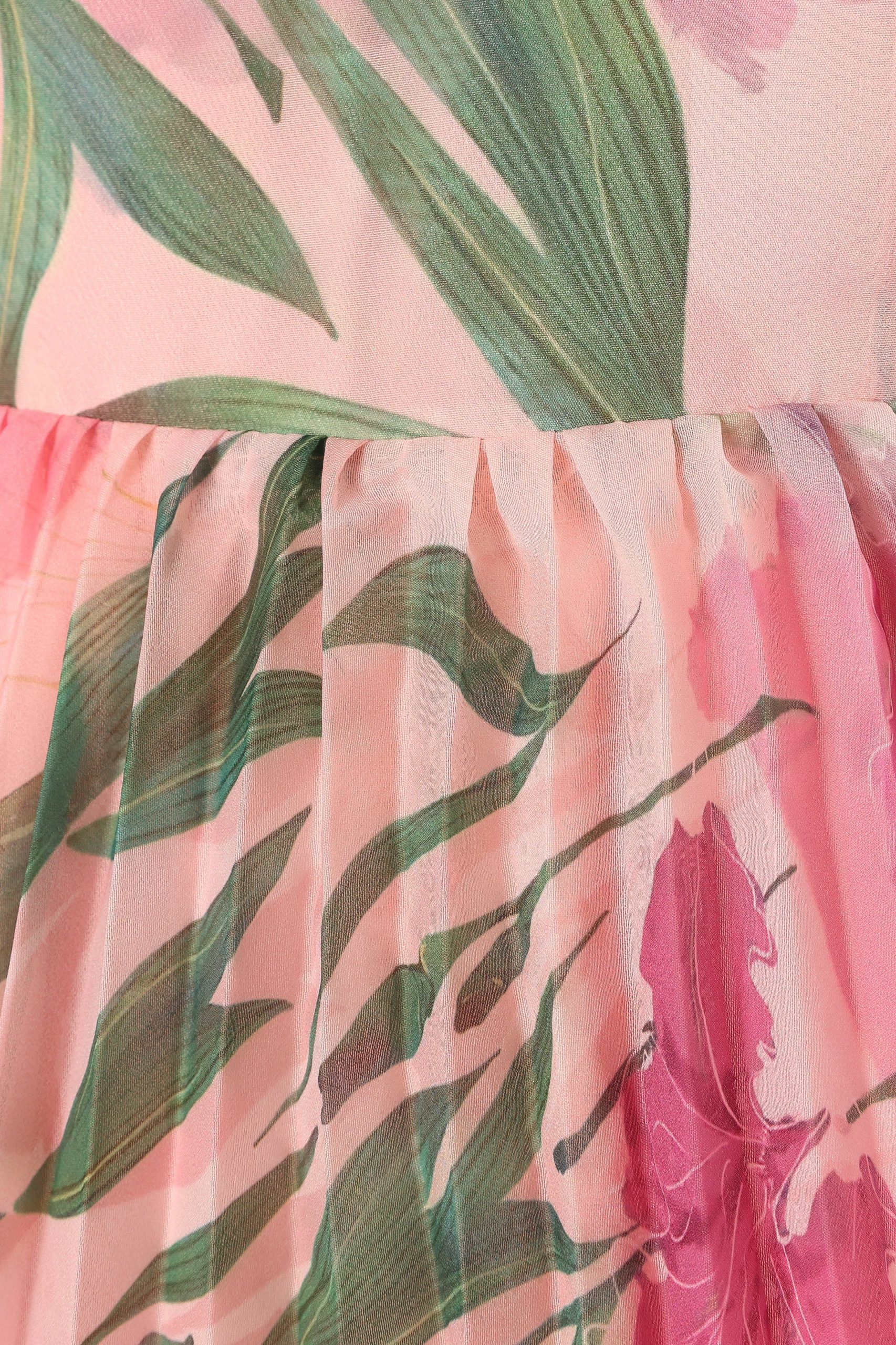 Achanti Mini Dress - Pink Floral - Image 7