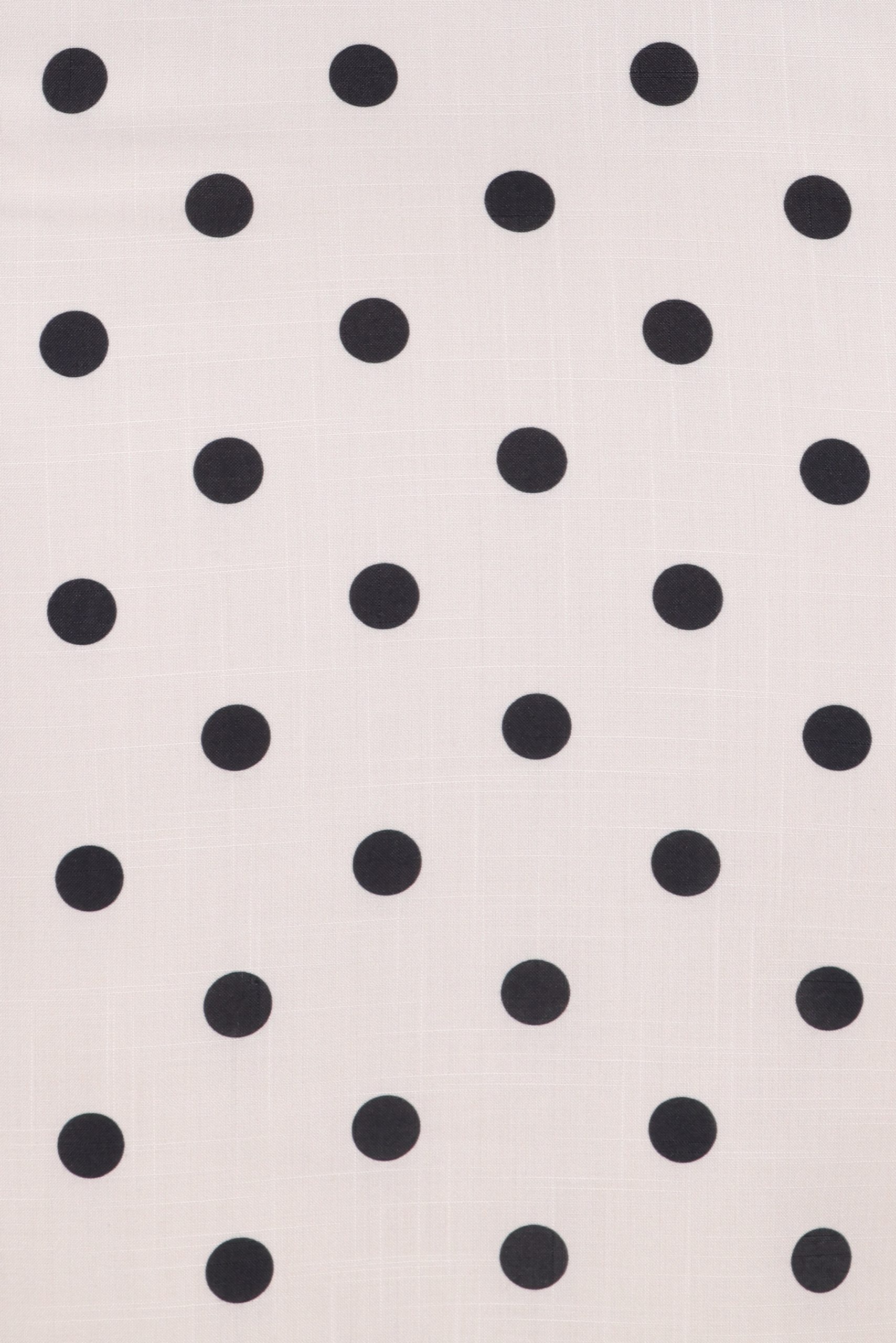 Adora Halterneck Maxi Dress - White Polka Dot - Image 6