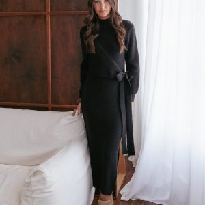 Aerin Knit Dress - Black