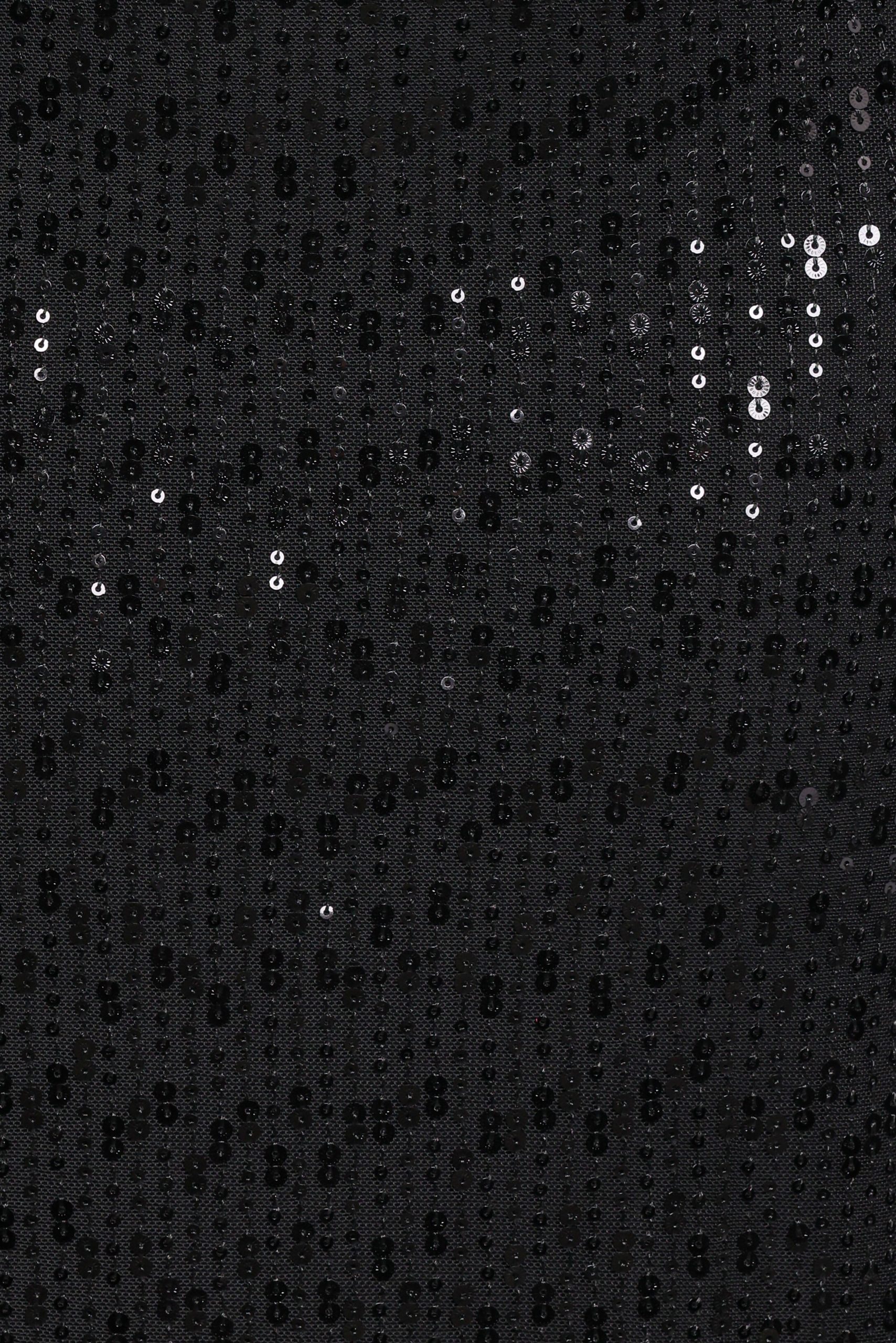 Agnes Strapless Sequin Maxi Dress - Black - Image 6