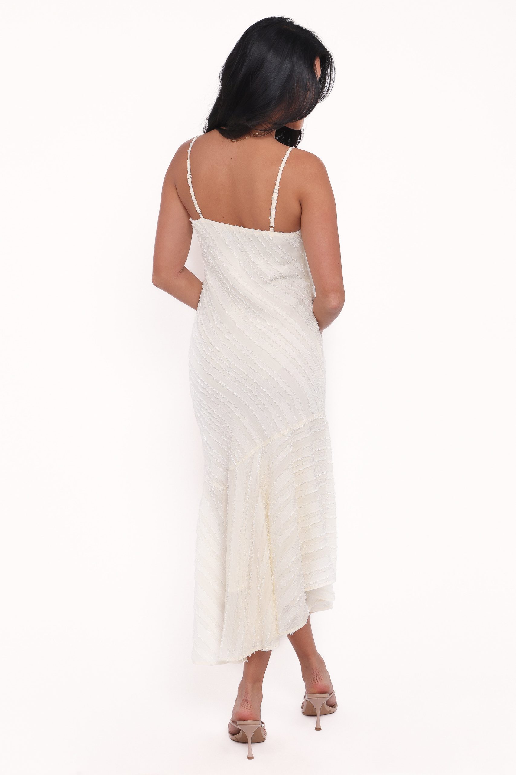 Aileen Midi Dress - Cream - Image 4