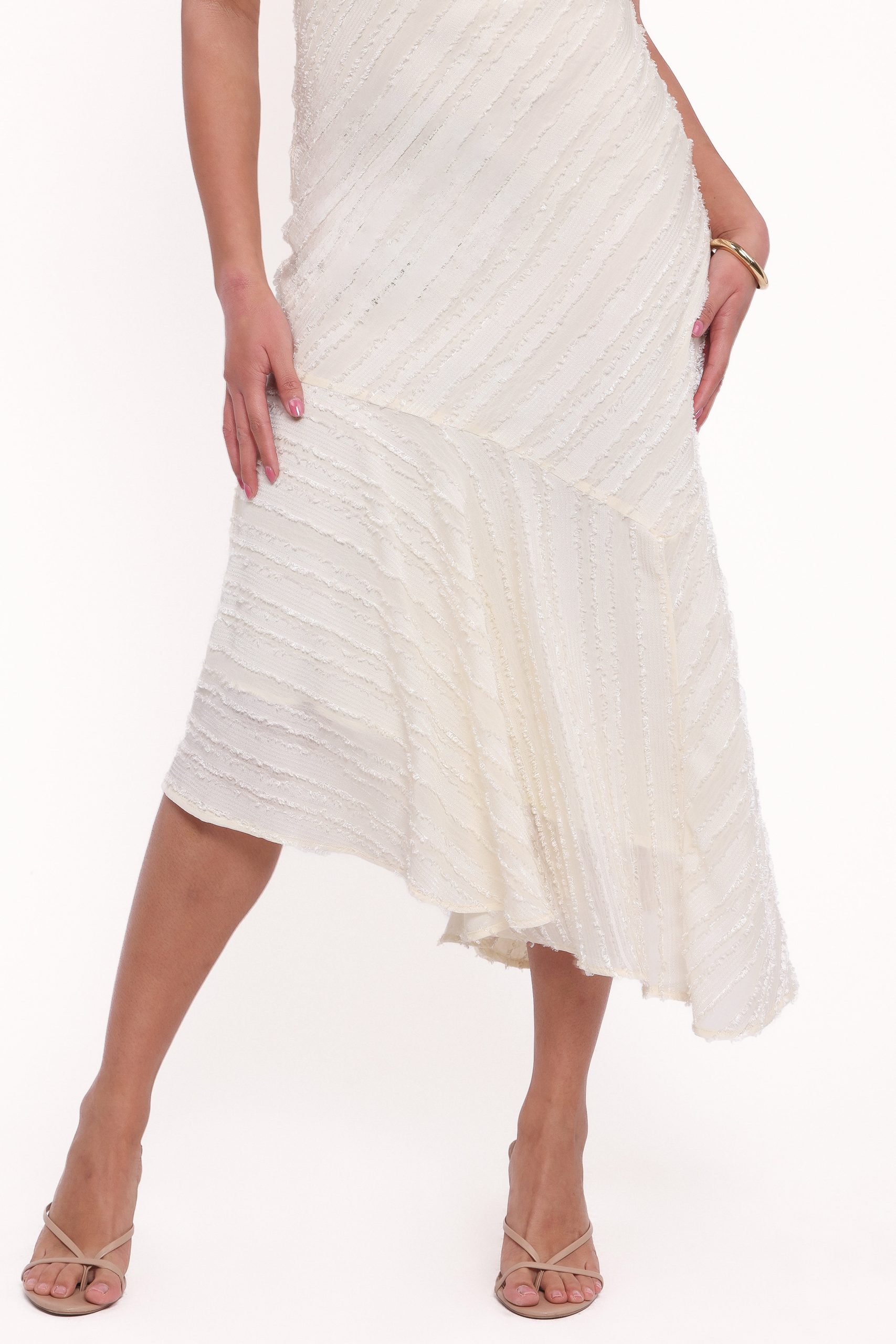 Aileen Midi Dress - Cream - Image 5