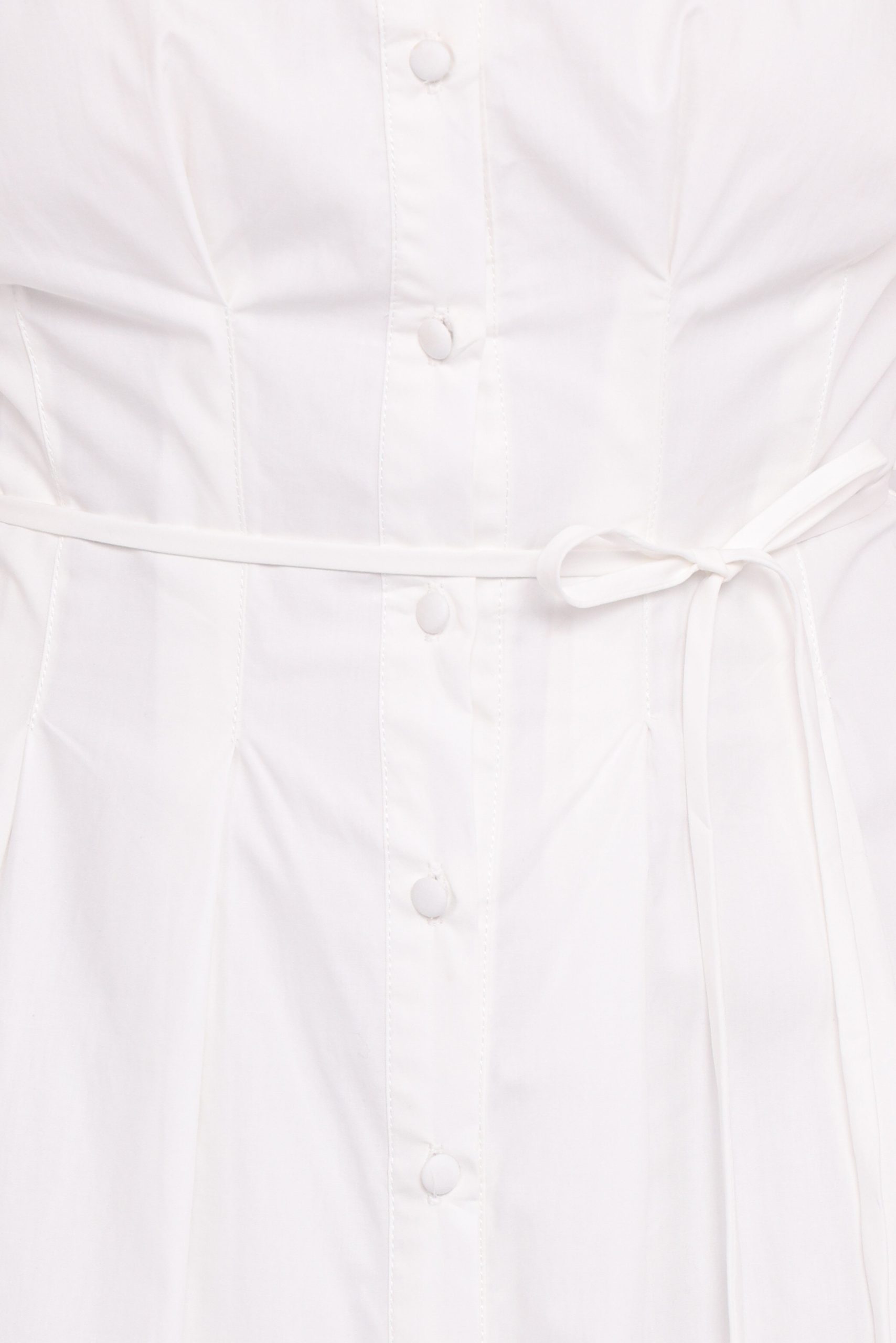 Alexander Shirt Dress - Ivory - Image 6