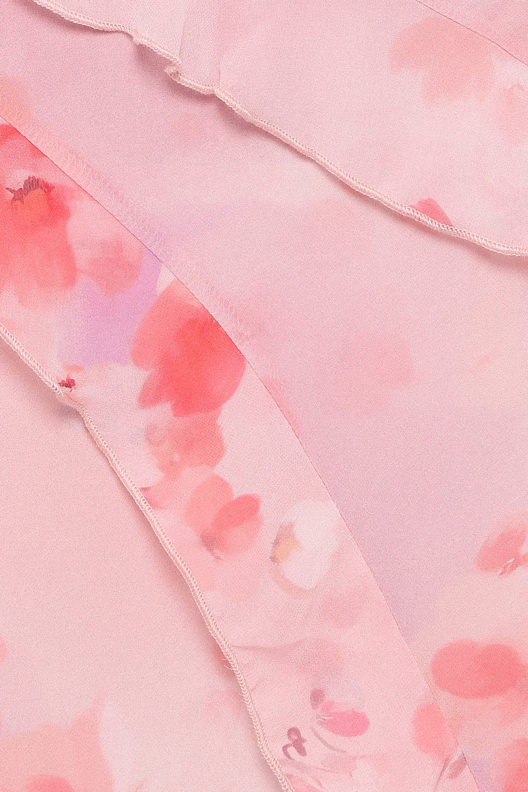 Alexia Off Shoulder Maxi Dress - Pink Floral - Image 7