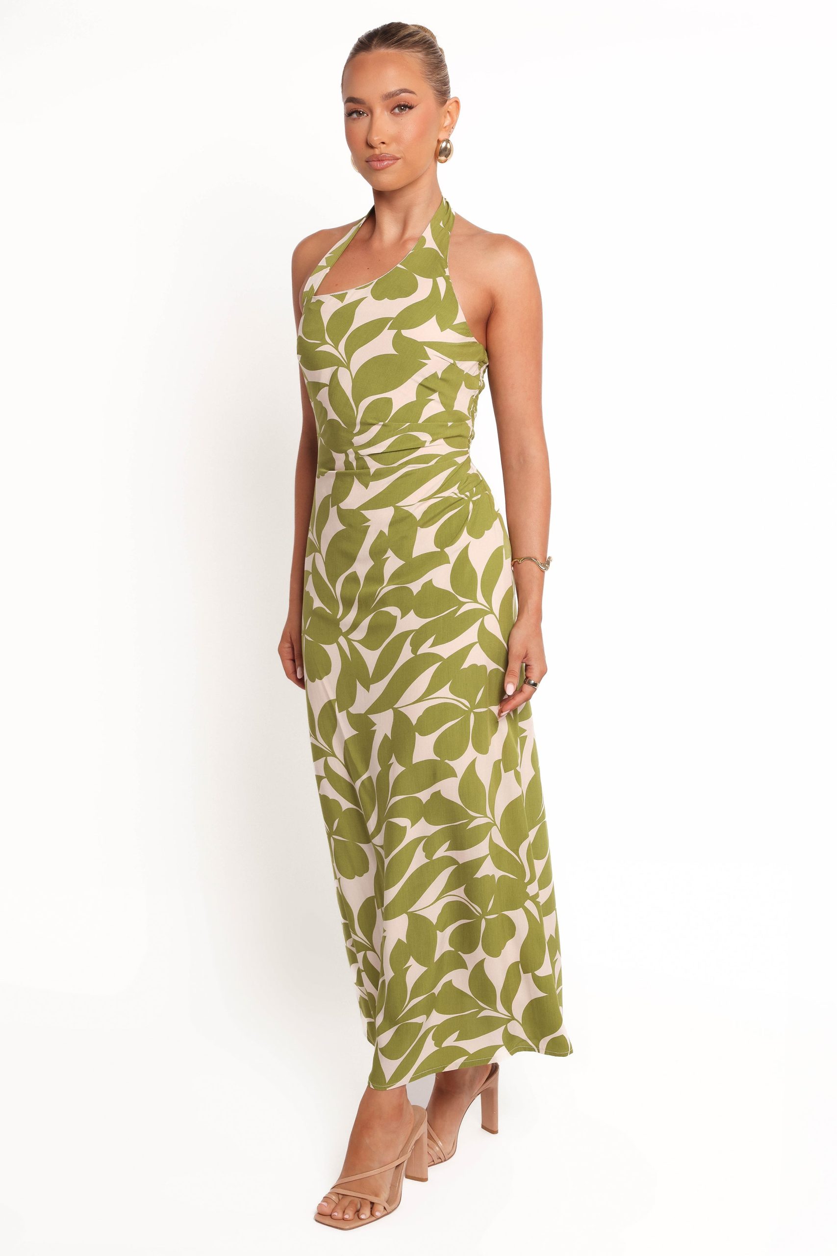 Alexis Maxi Dress - Green Floral - Image 6