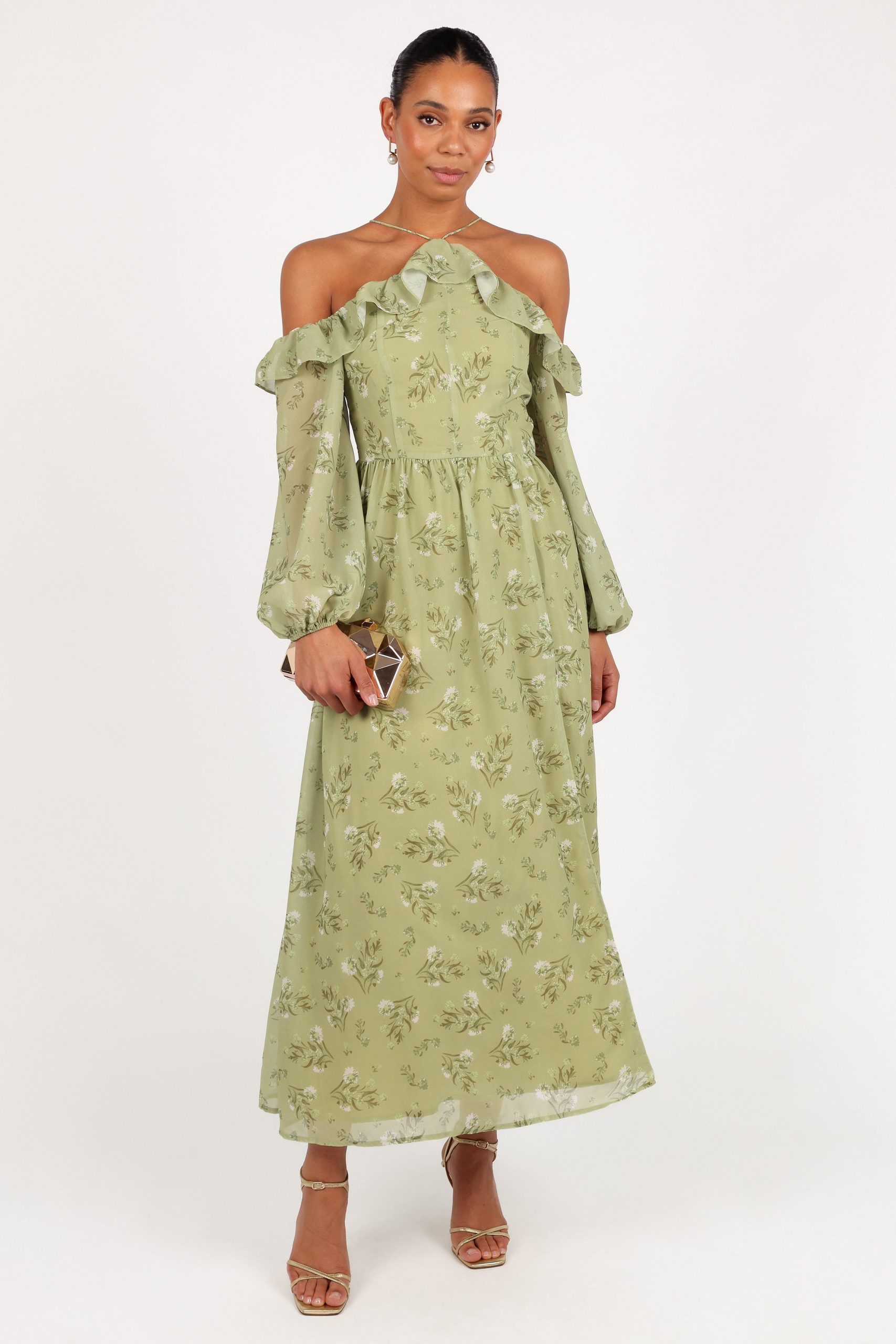 Alina Maxi Dress - Sage Botanica - Image 3