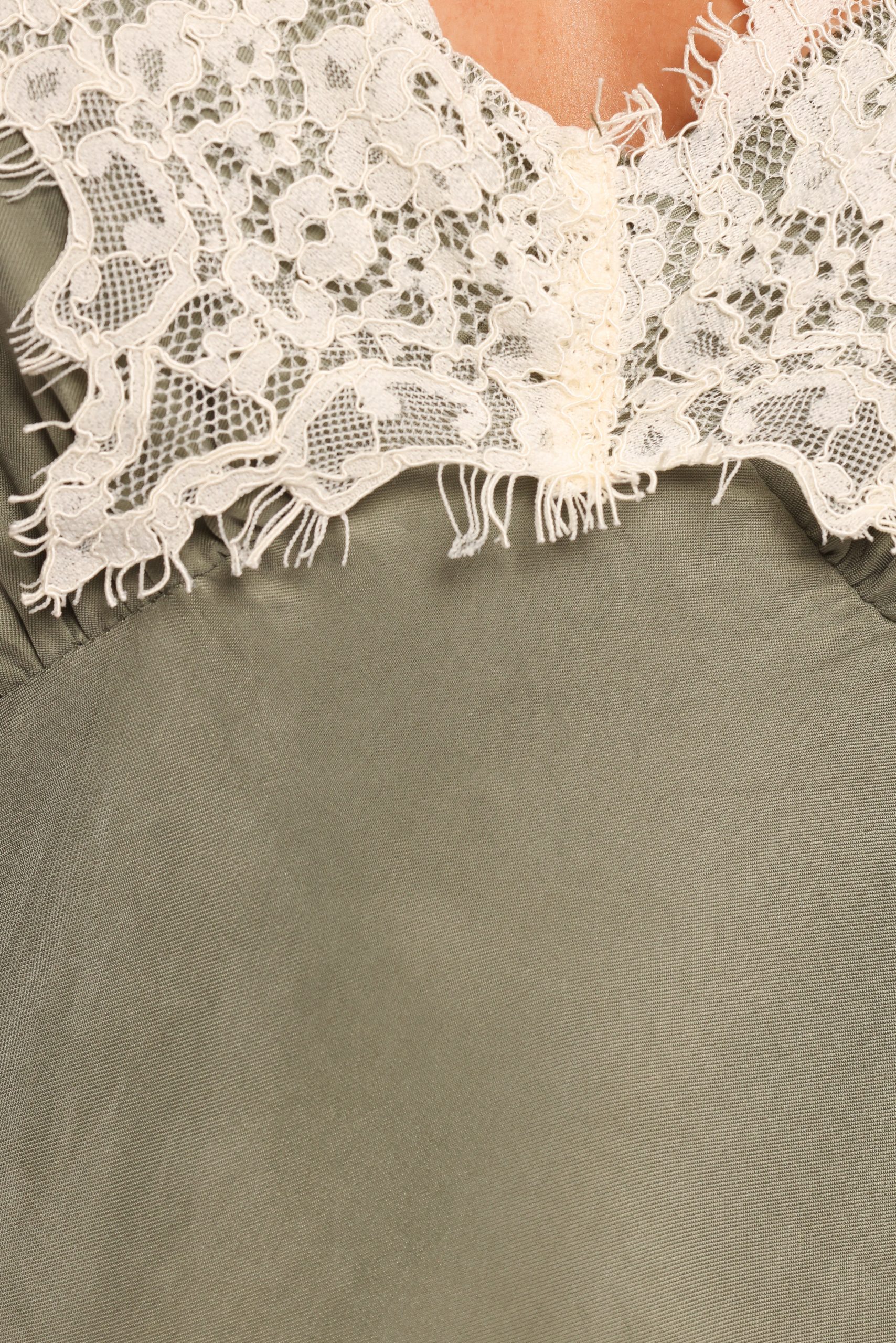Alita Midi Dress - Olive - Image 6