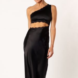 Alta Long Midi Dress - Black