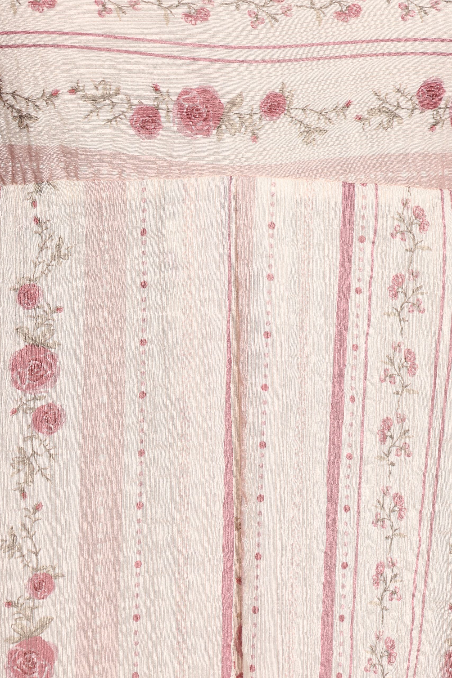 Amaris Maxi Dress - Ivory Mauve Floral - Image 6