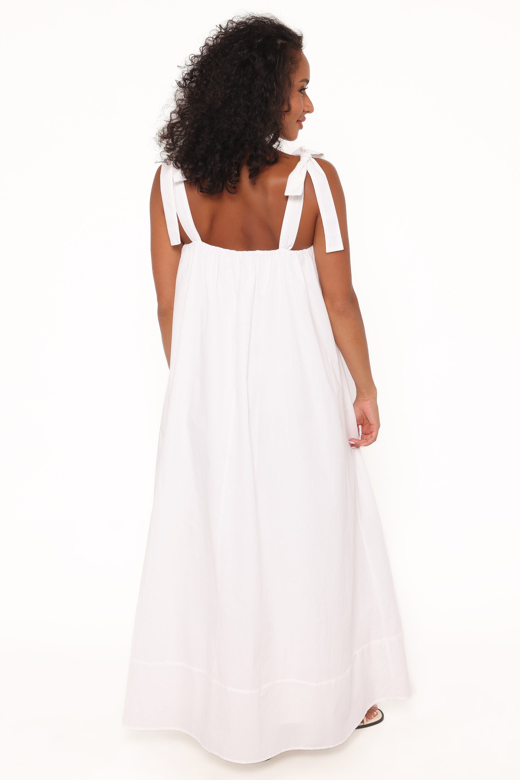 Amber Maxi Dress - White - Image 4
