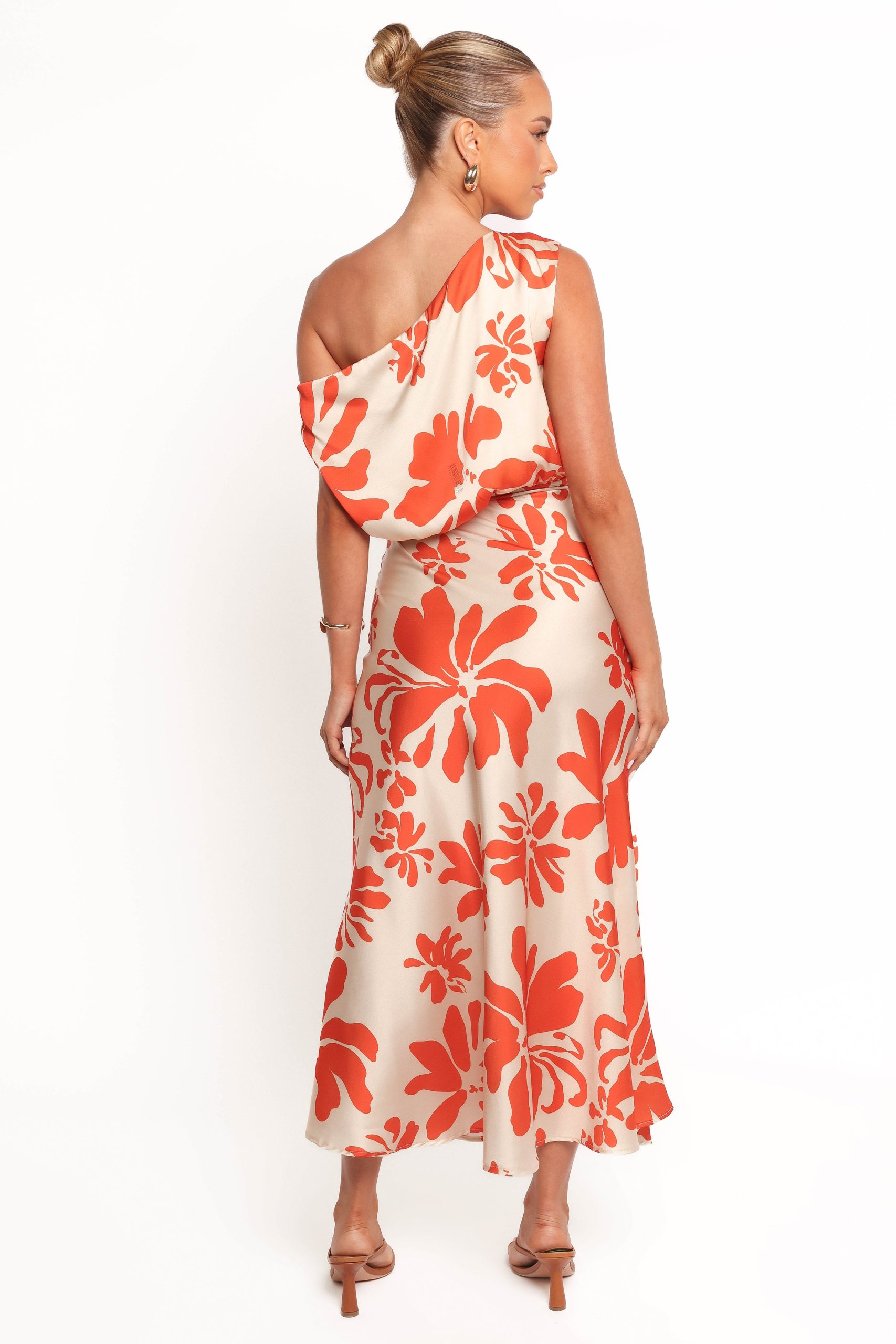 Ana Midi Dress - Red Floral - Image 5