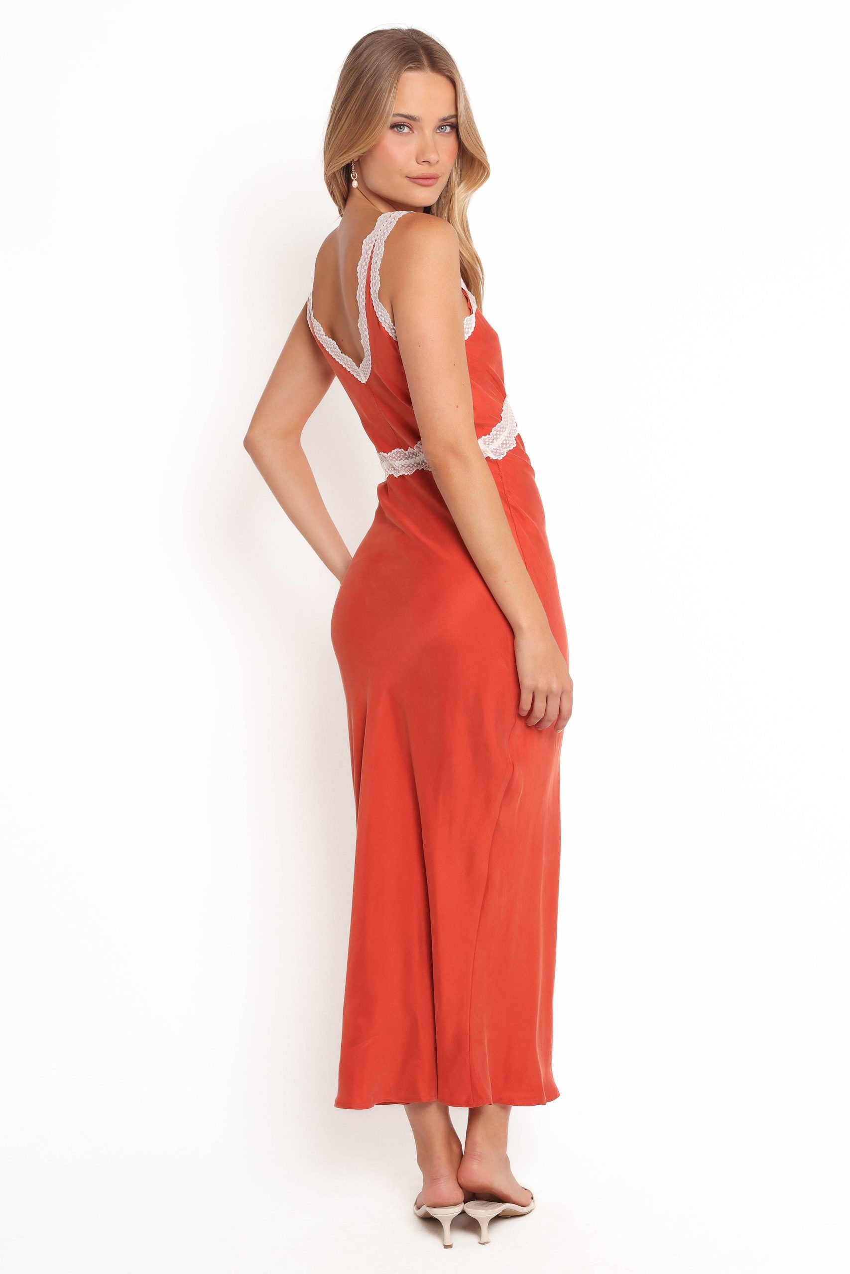 Andie Midi Dress - Blood Orange - Image 6