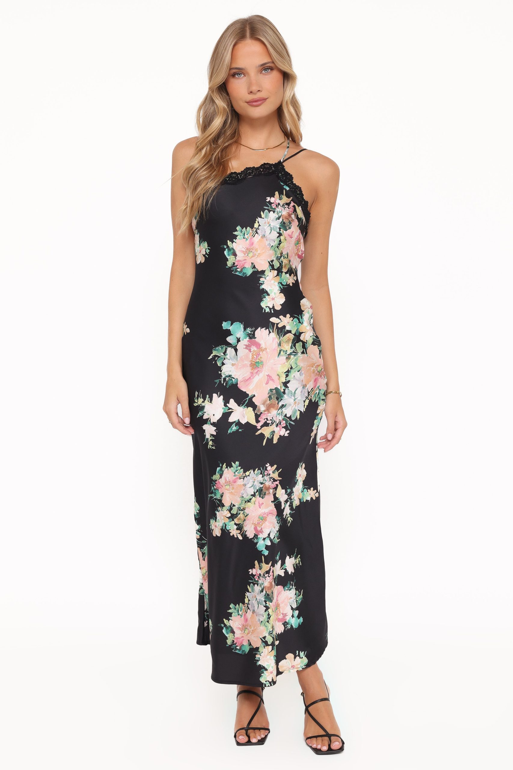 Anika Maxi Dress - Black Floral - Image 2