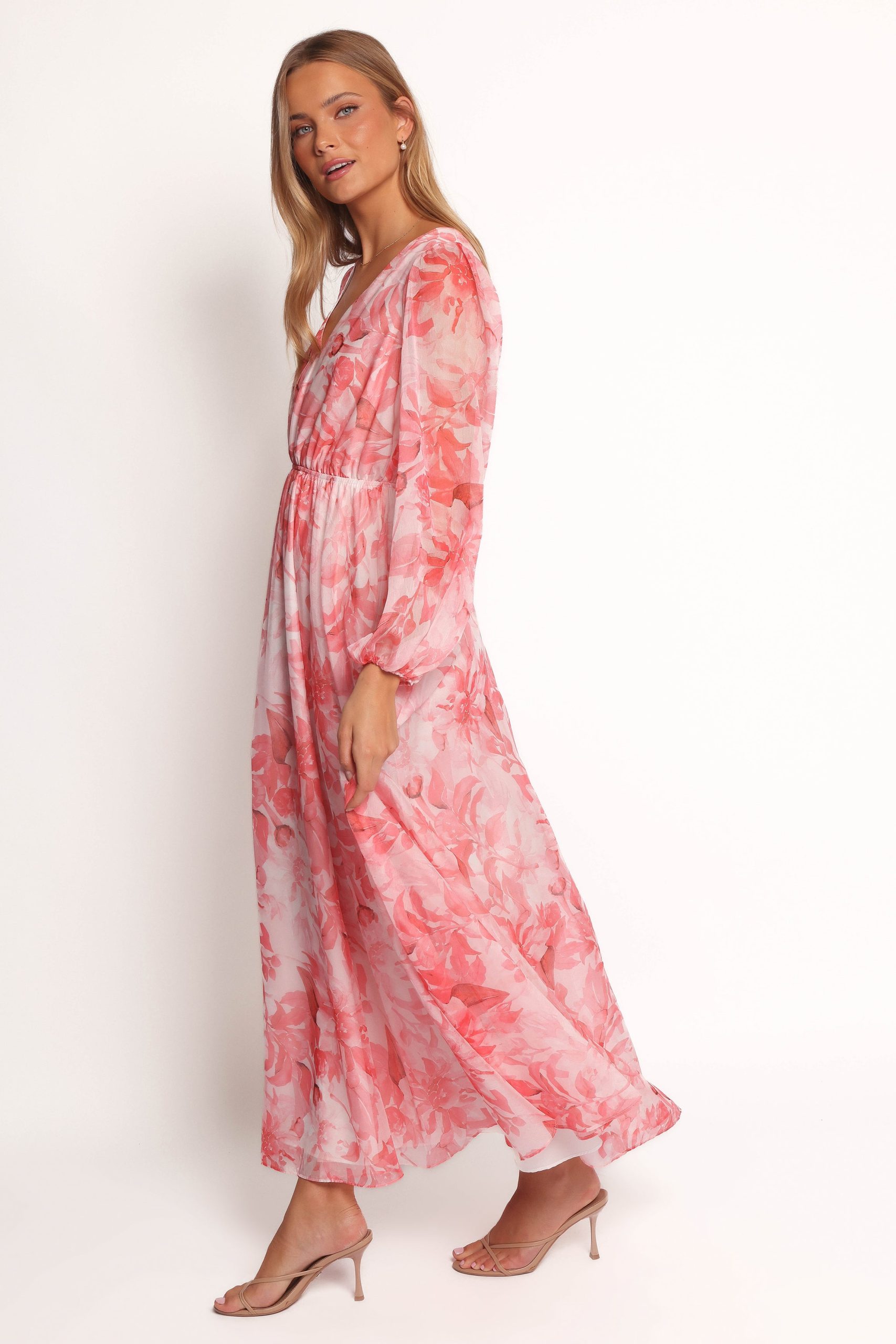 Anisa Maxi Dress - Pink Floral - Image 5