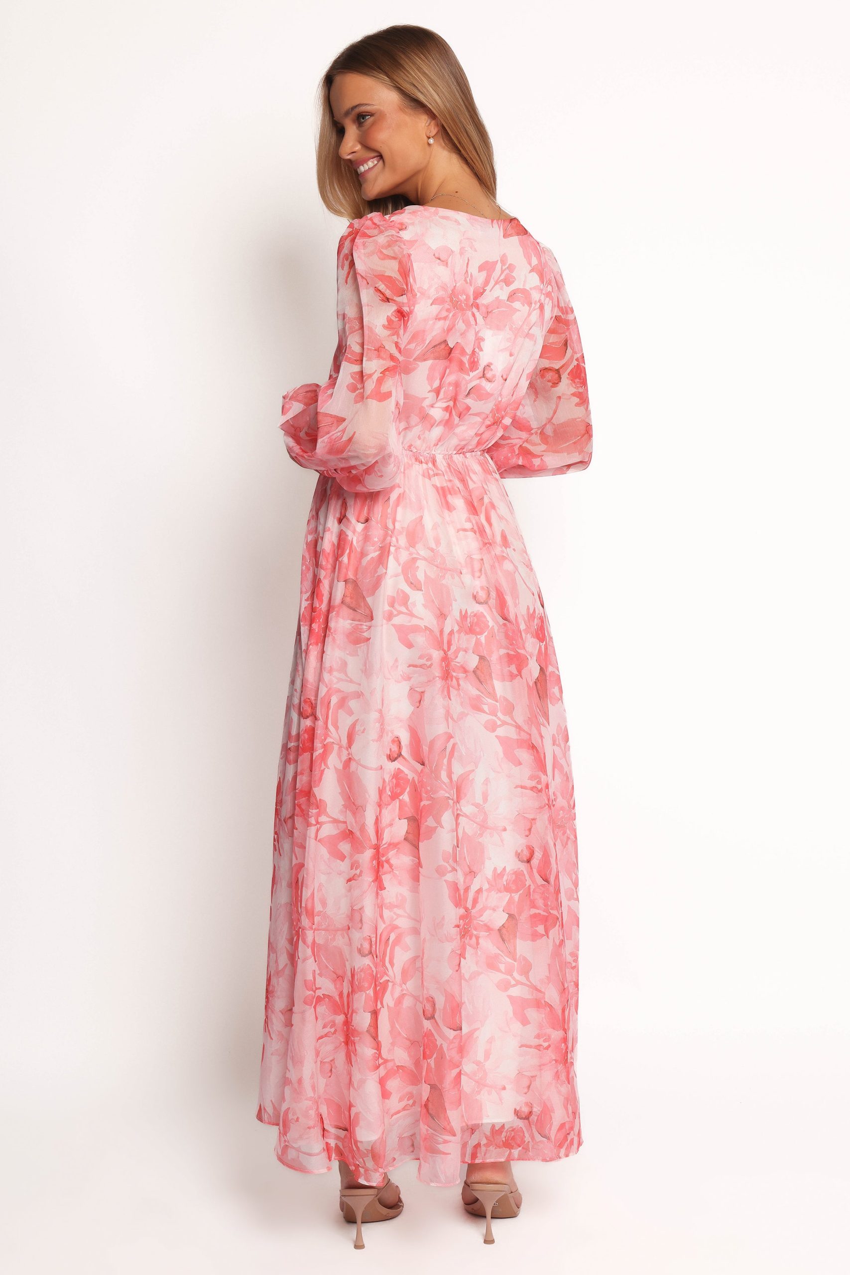 Anisa Maxi Dress - Pink Floral - Image 4