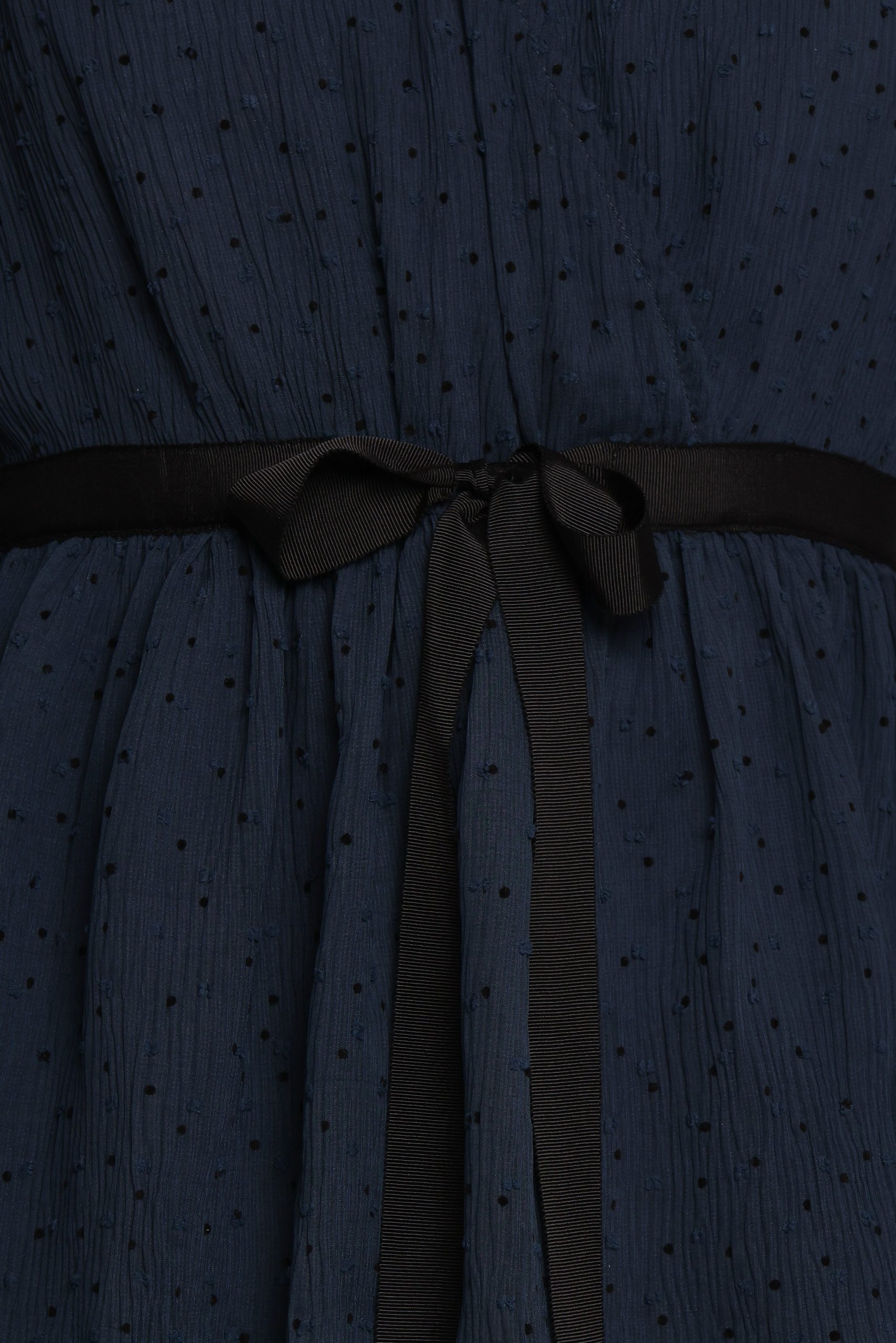 Antoinette Long Sleeve Tiered Maxi Dress - Navy - Image 8