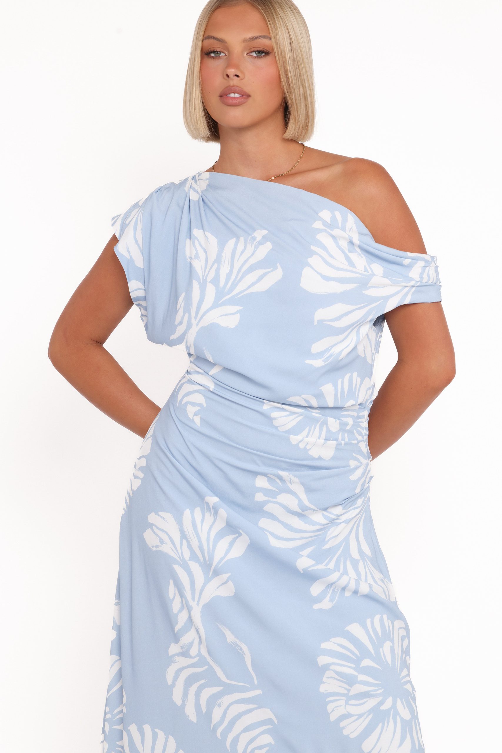 Apryl Midi Dress - Shell Print - Image 2