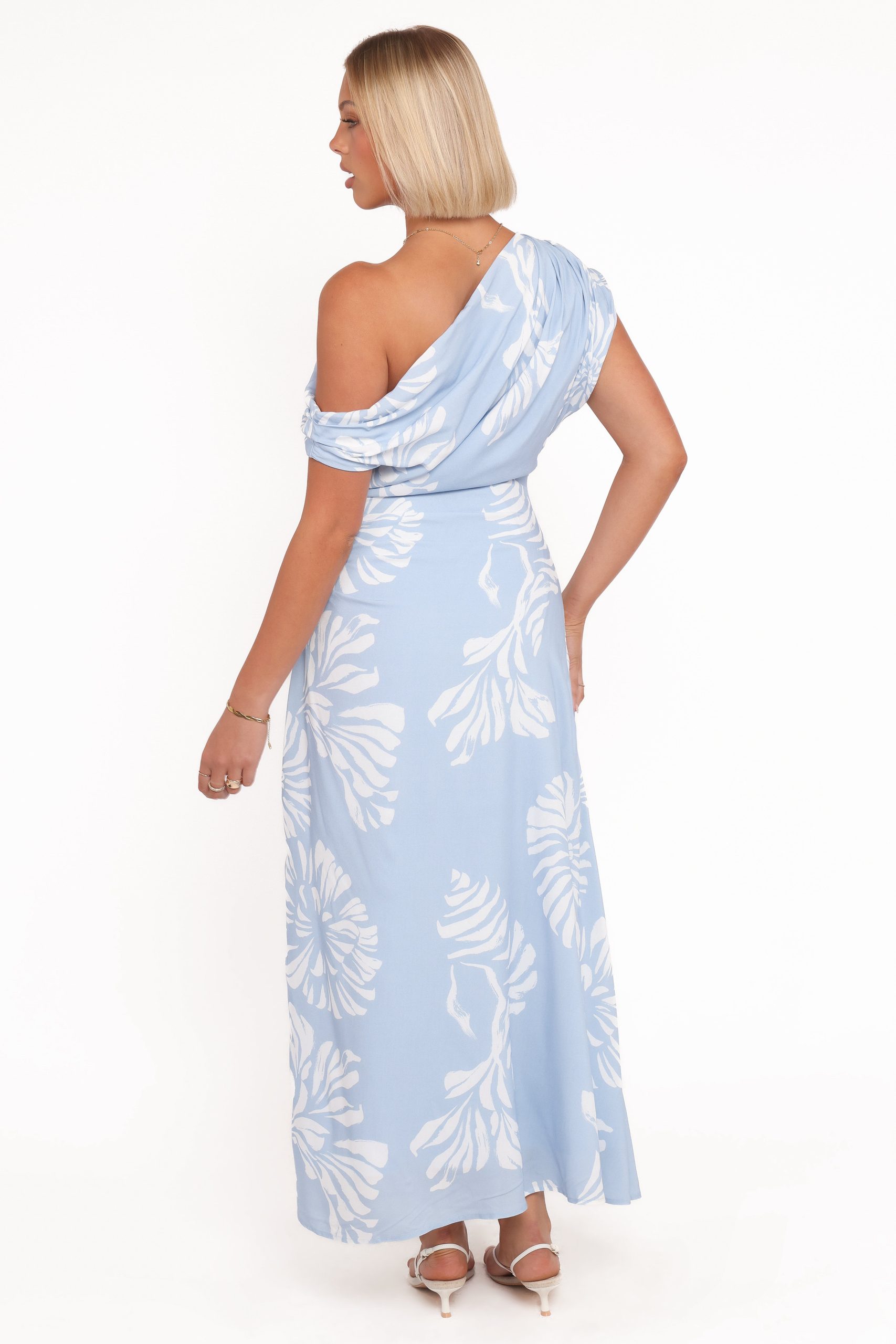 Apryl Midi Dress - Shell Print - Image 4