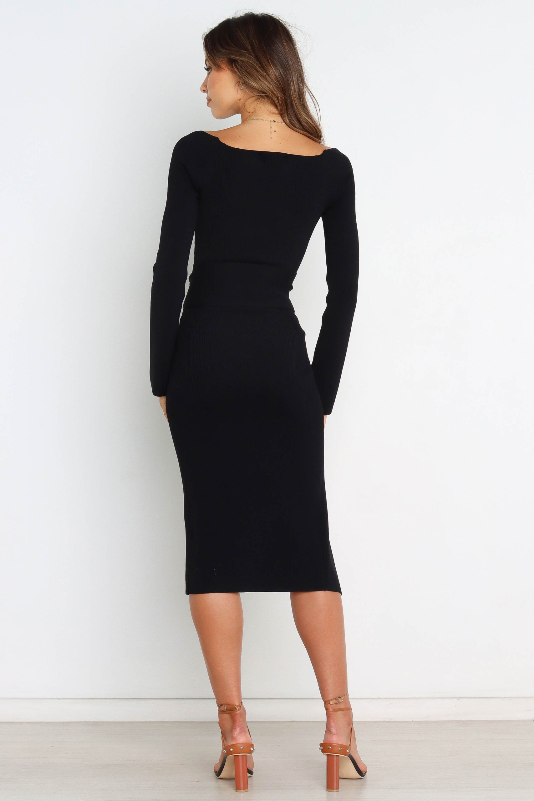 Aquerelle Dress - Black - Image 4