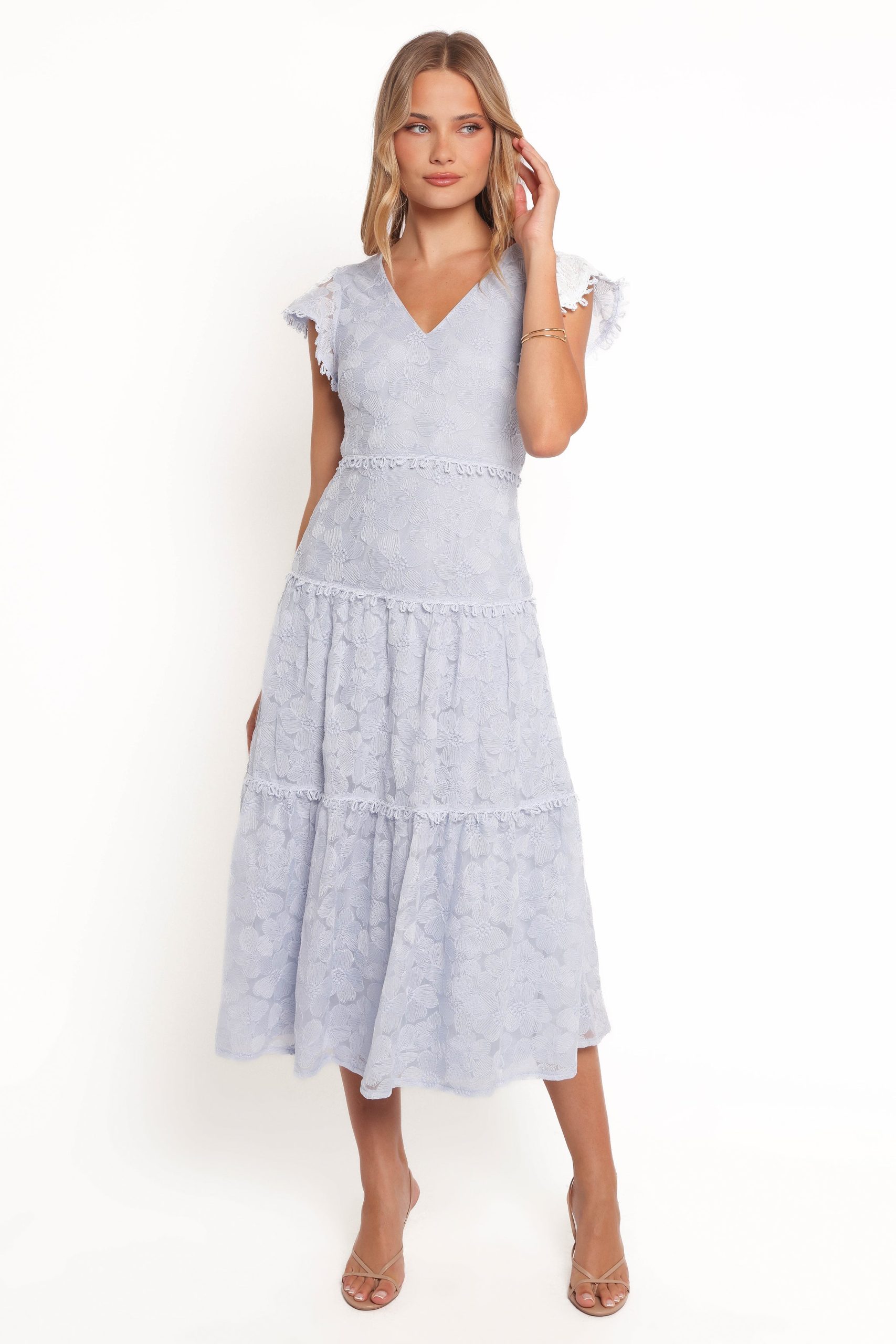 Asher Midi Dress - Blue - Image 2