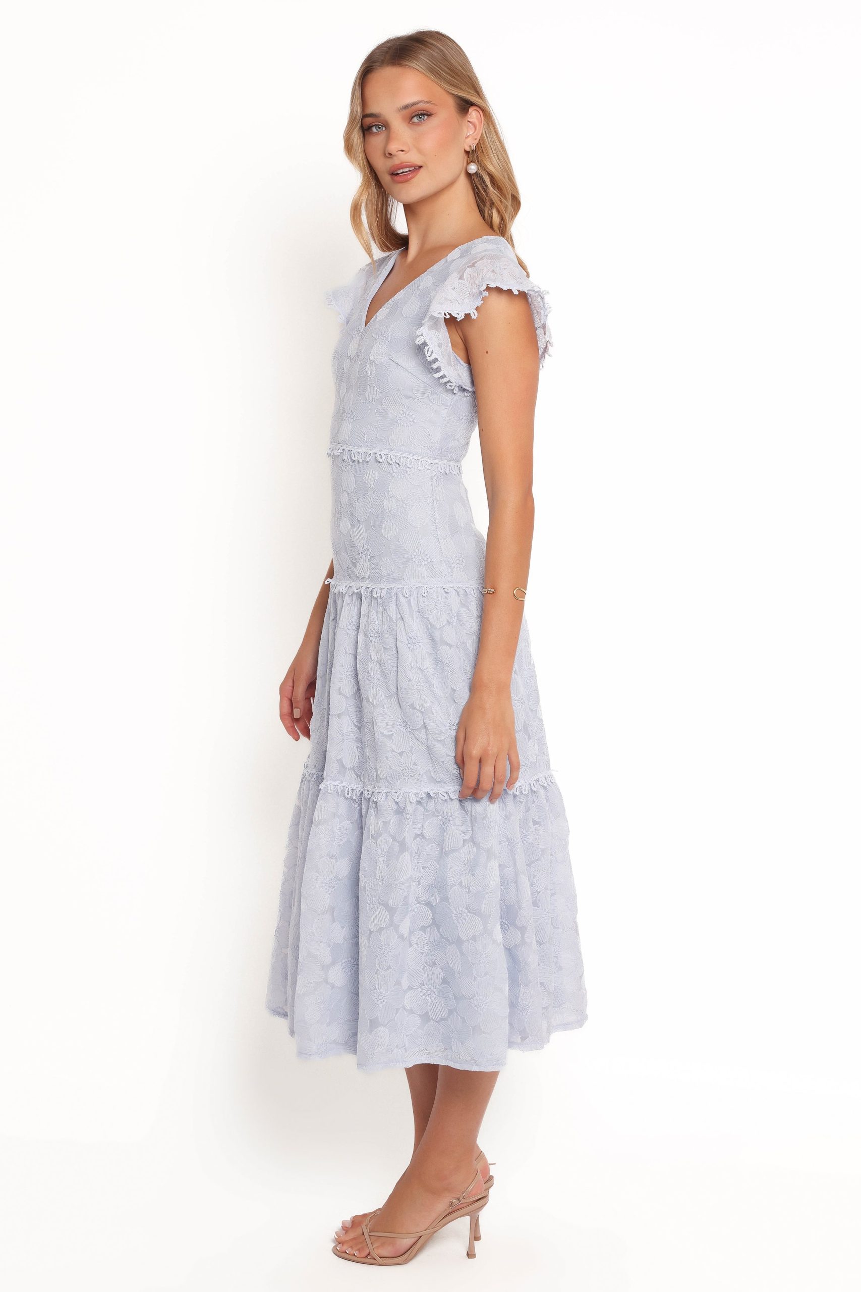 Asher Midi Dress - Blue - Image 3