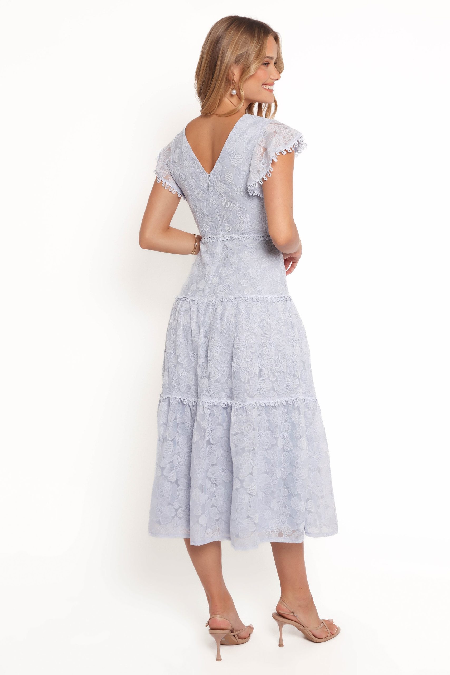Asher Midi Dress - Blue - Image 4