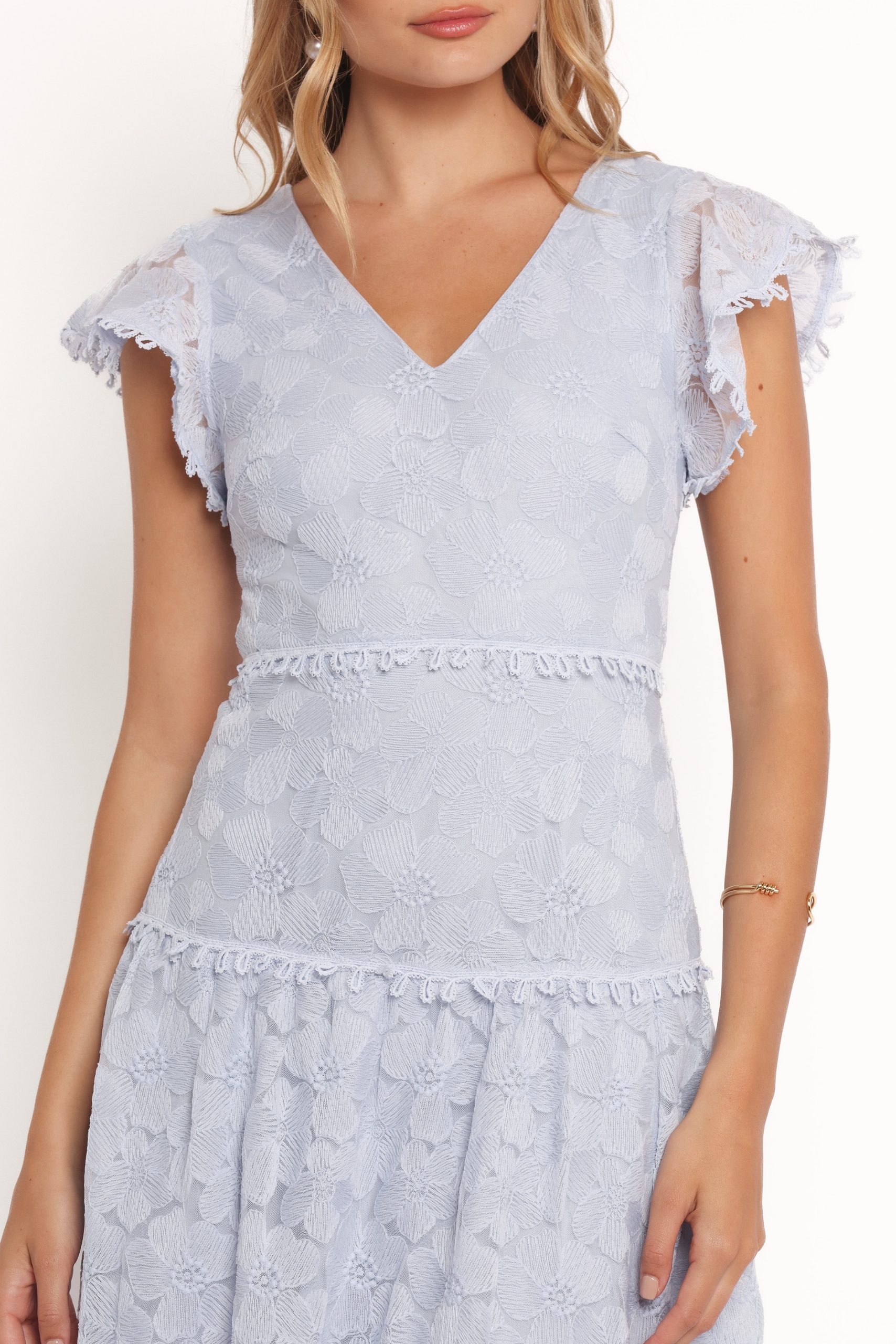Asher Midi Dress - Blue - Image 7