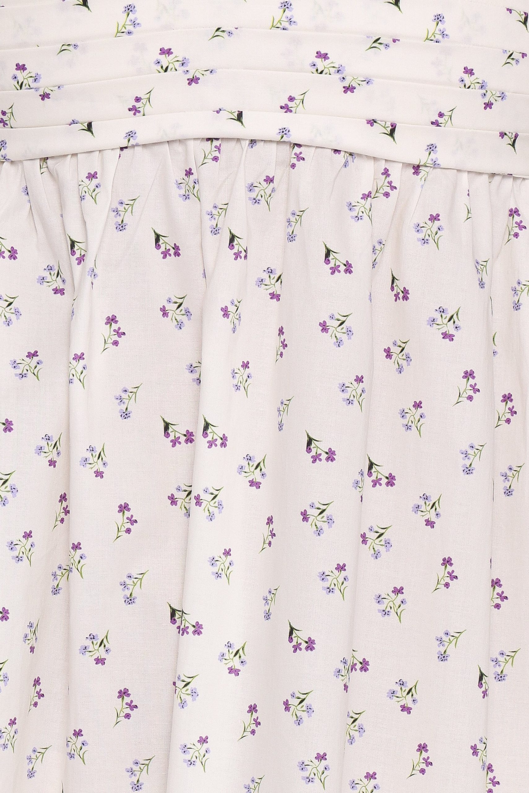 Ashtyn Maxi Dress - Purple Ditsy Floral - Image 6