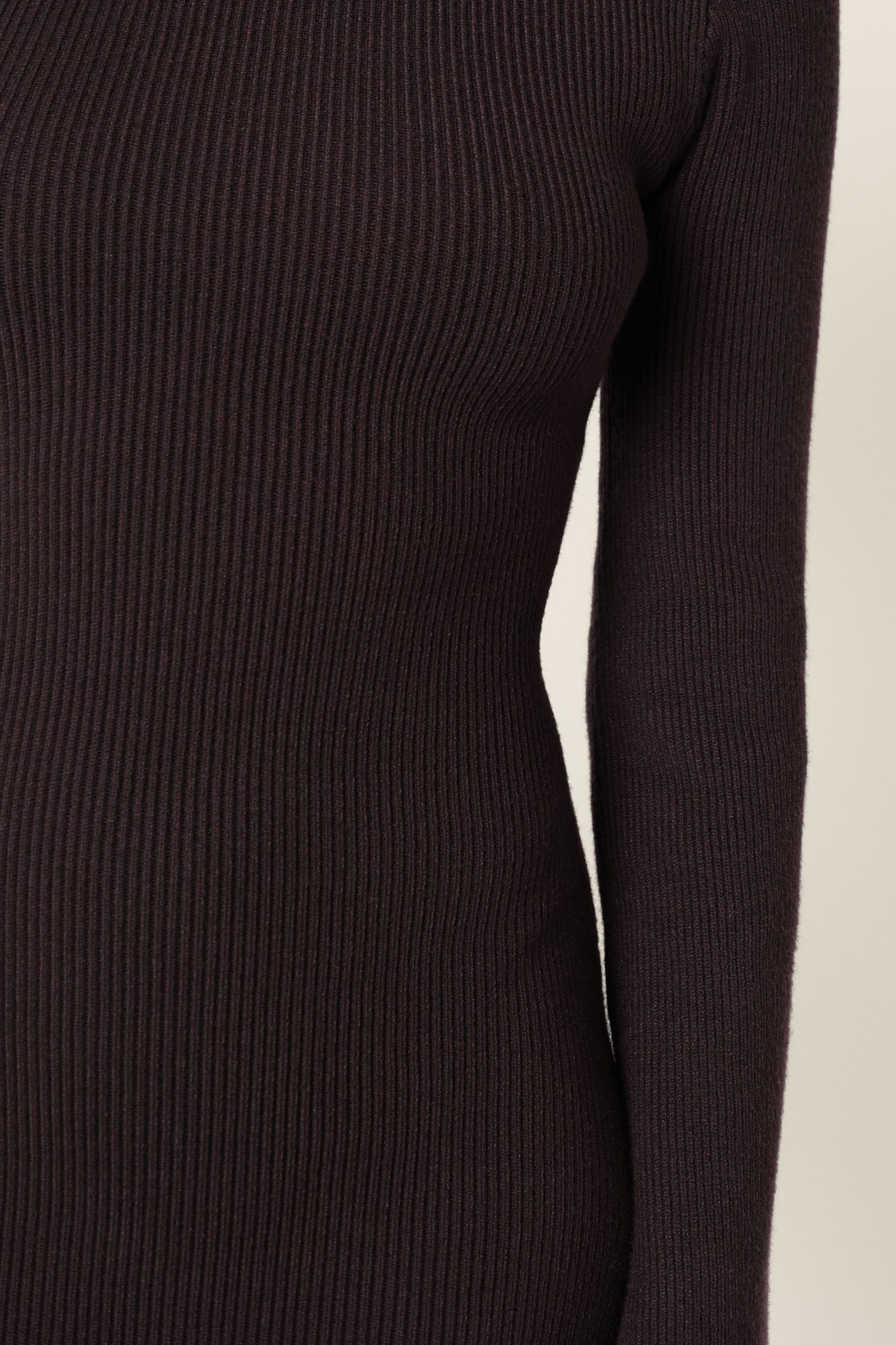 Astor Long Sleeve Midi Dress - Plum - Image 8