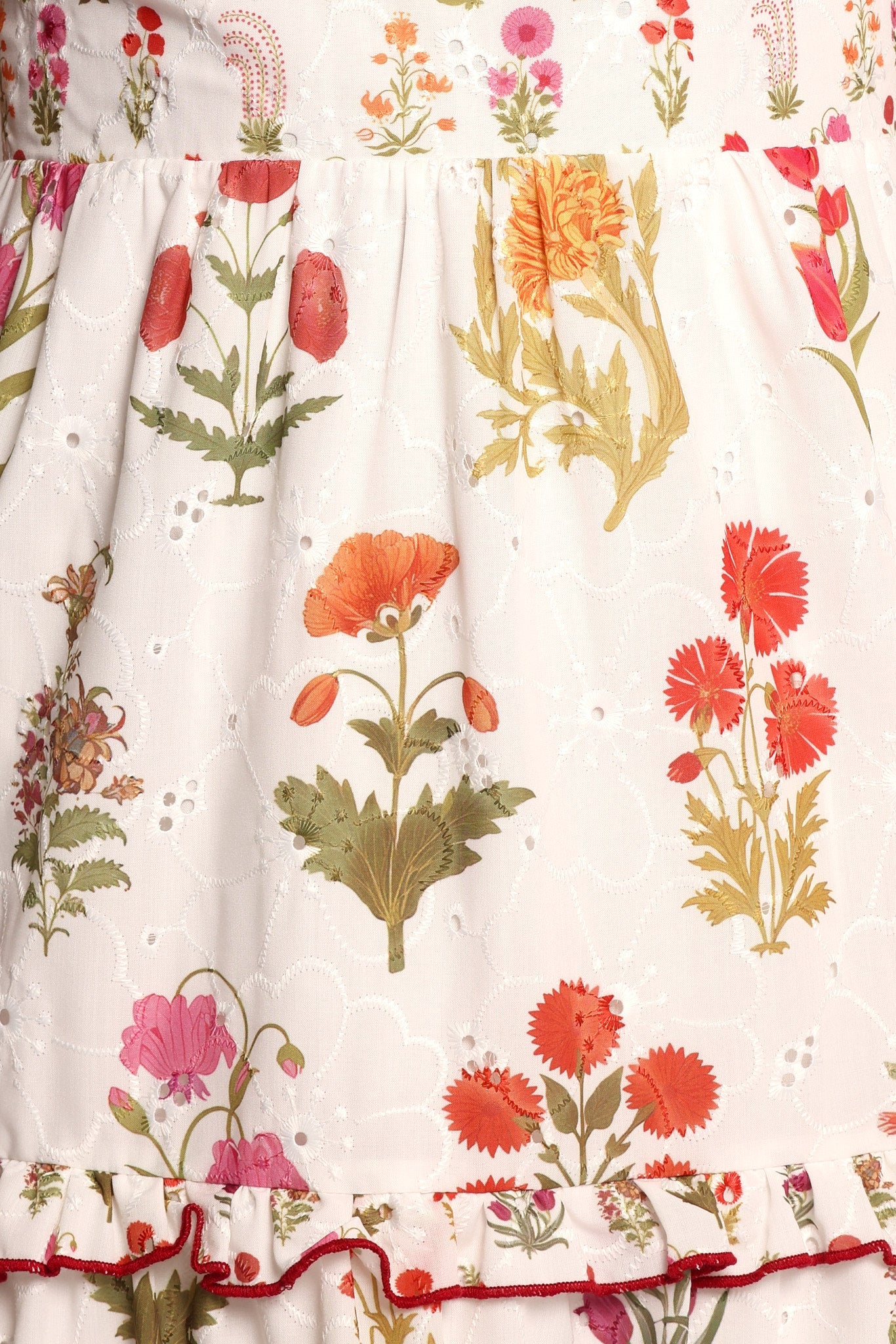 Aurelia Maxi Dress - White Floral - Image 7