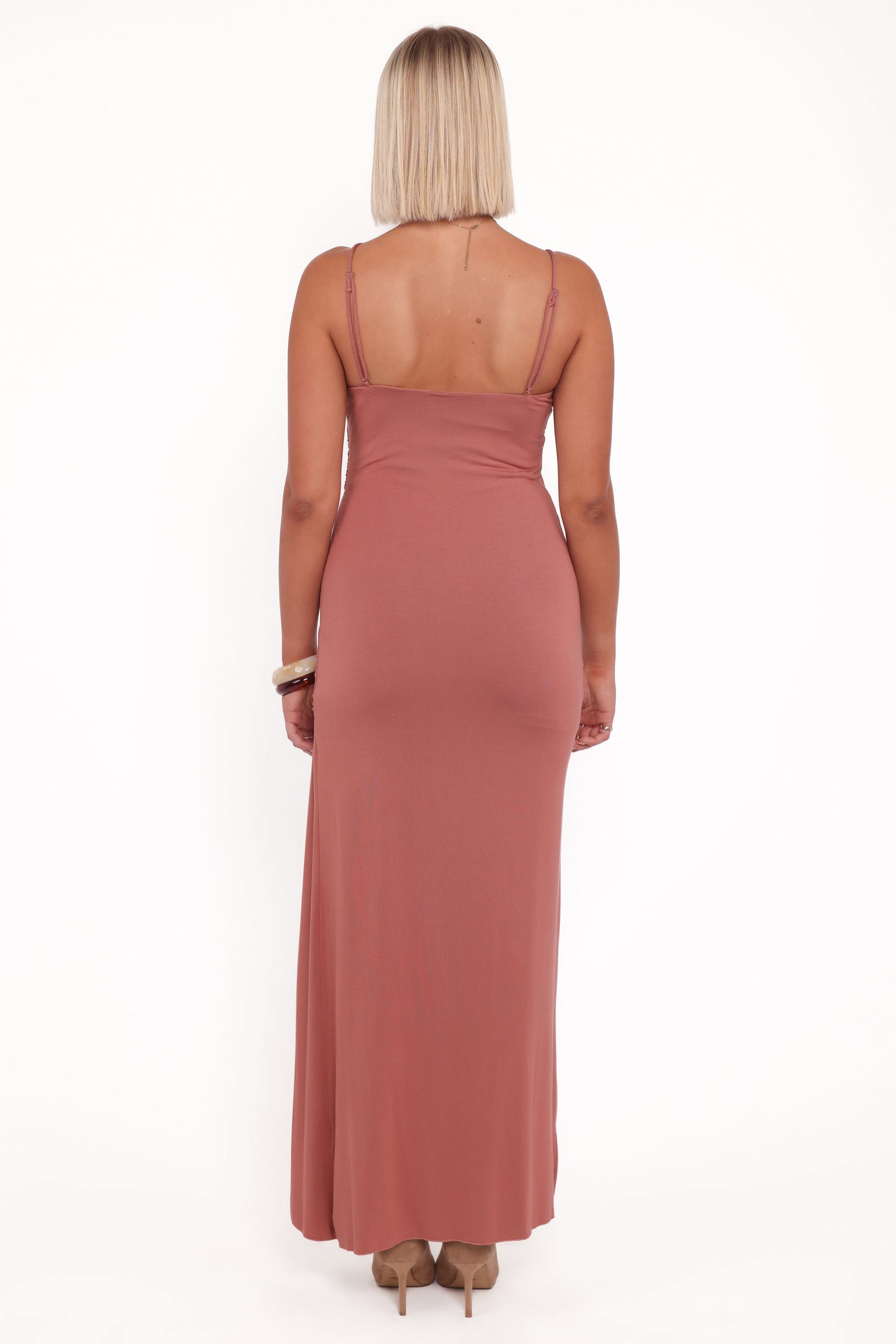 Avaline Maxi Dress - Terracotta - Image 5