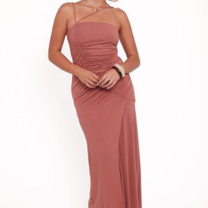 Avaline Maxi Dress - Terracotta