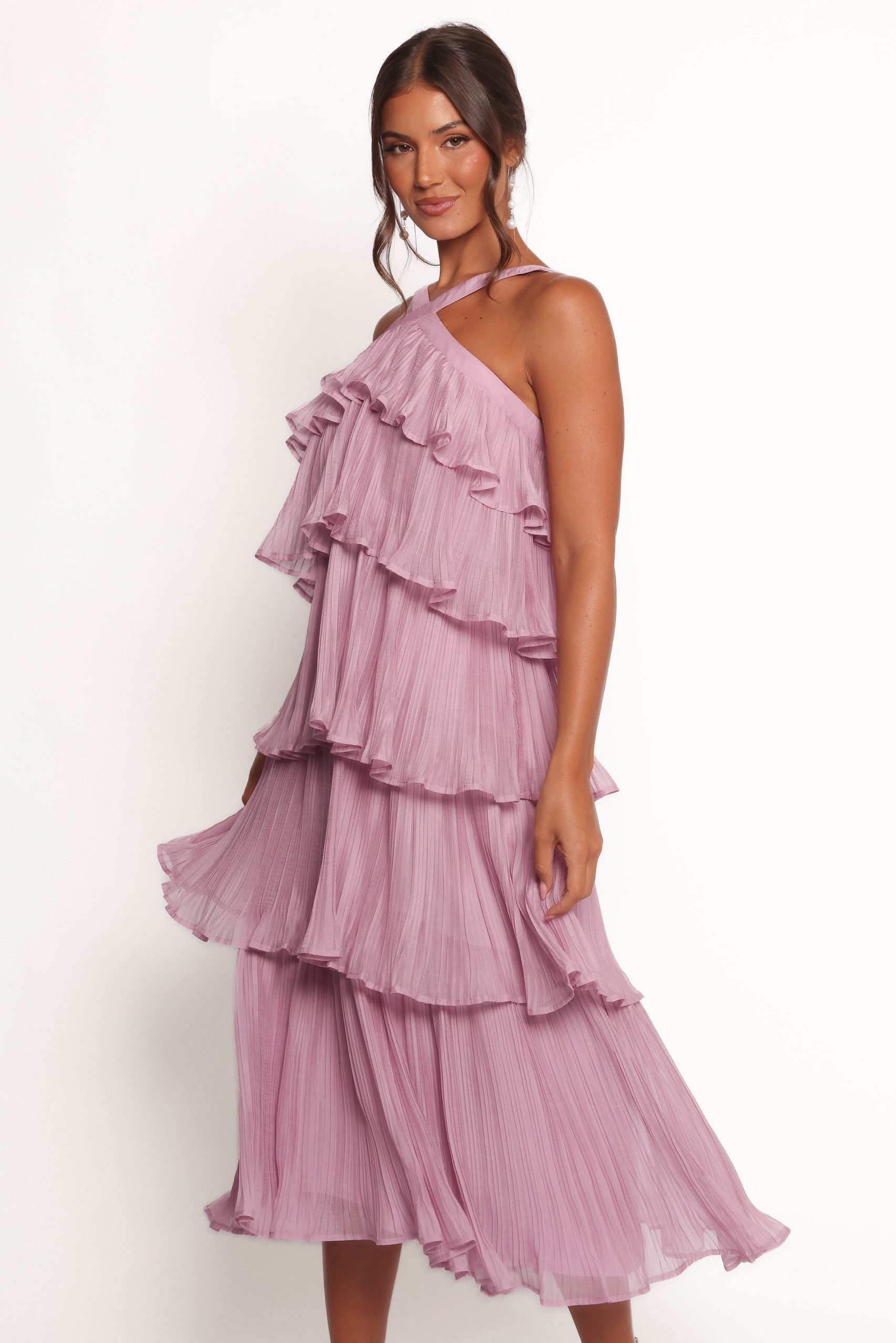 Aveline Midi Dress - Lilac - Image 2