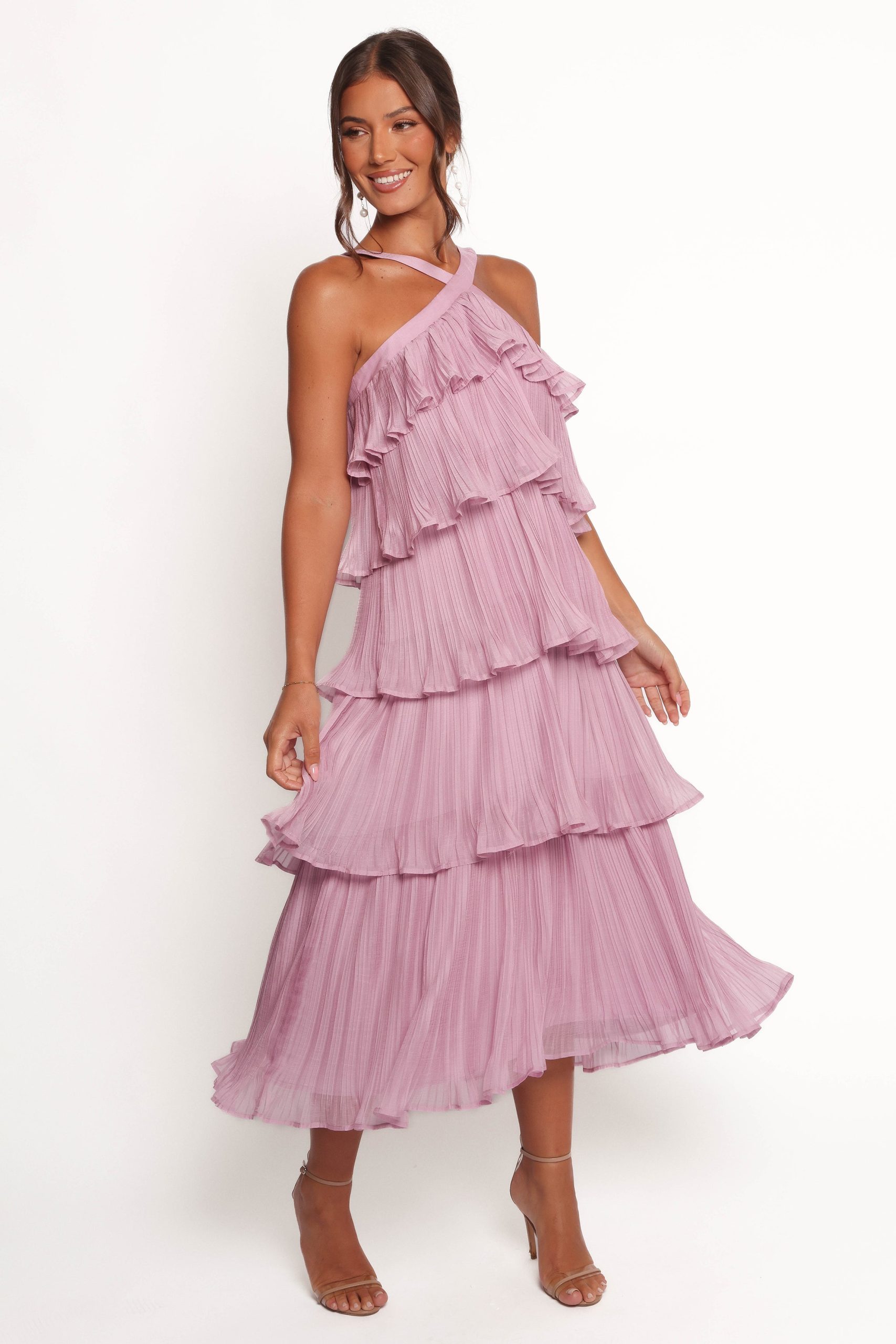 Aveline Midi Dress - Lilac - Image 7