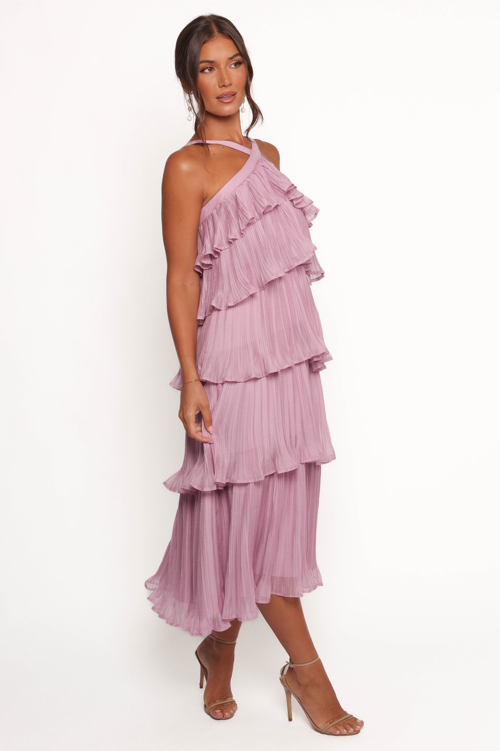 Aveline Midi Dress - Lilac - Image 6