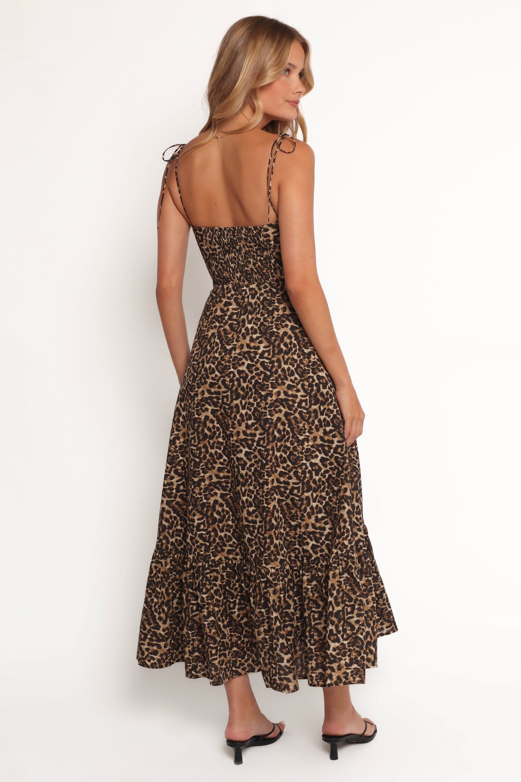 Ayana Midi Dress - Leopard - Image 6