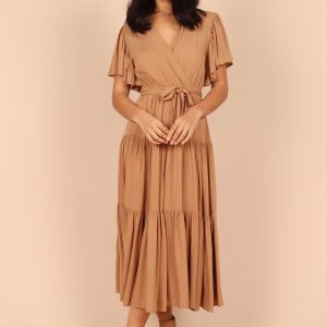 Barker Dress - Tan