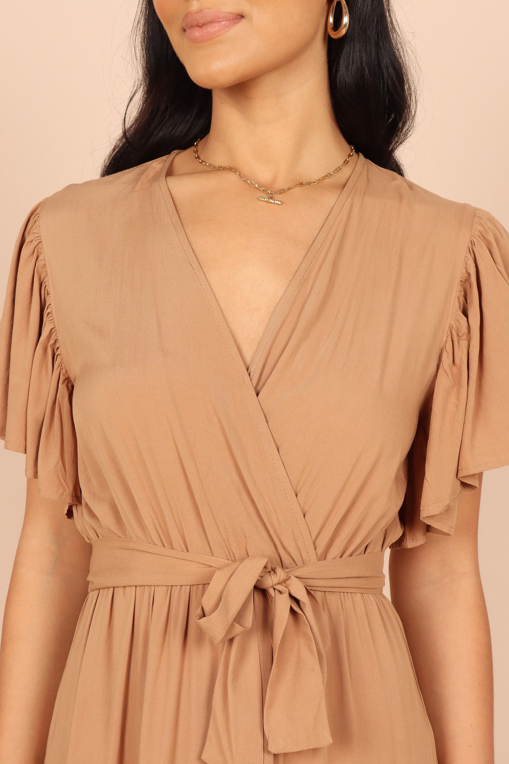 Barker Dress - Tan - Image 2