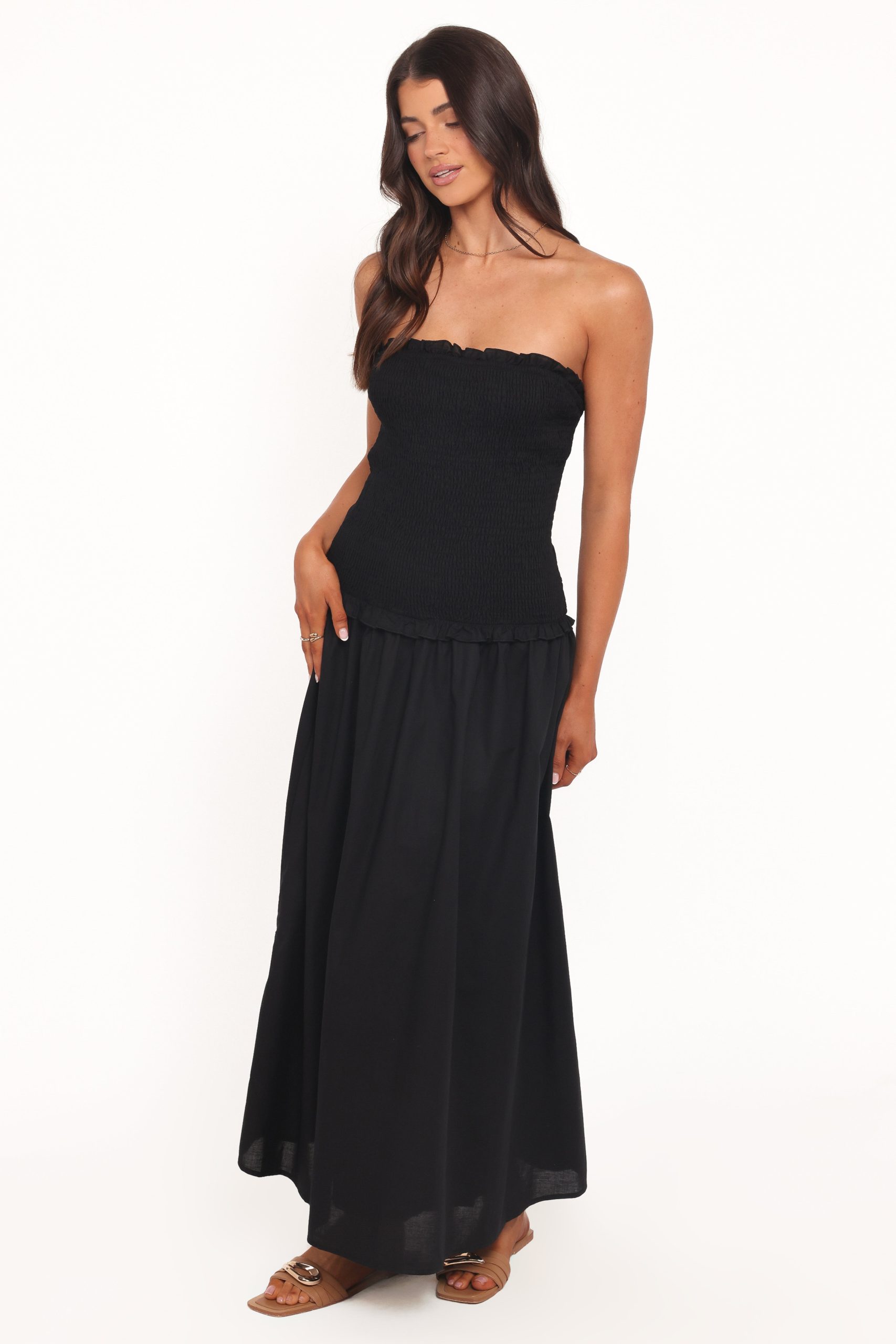 Bea Maxi Dress - Black - Image 3
