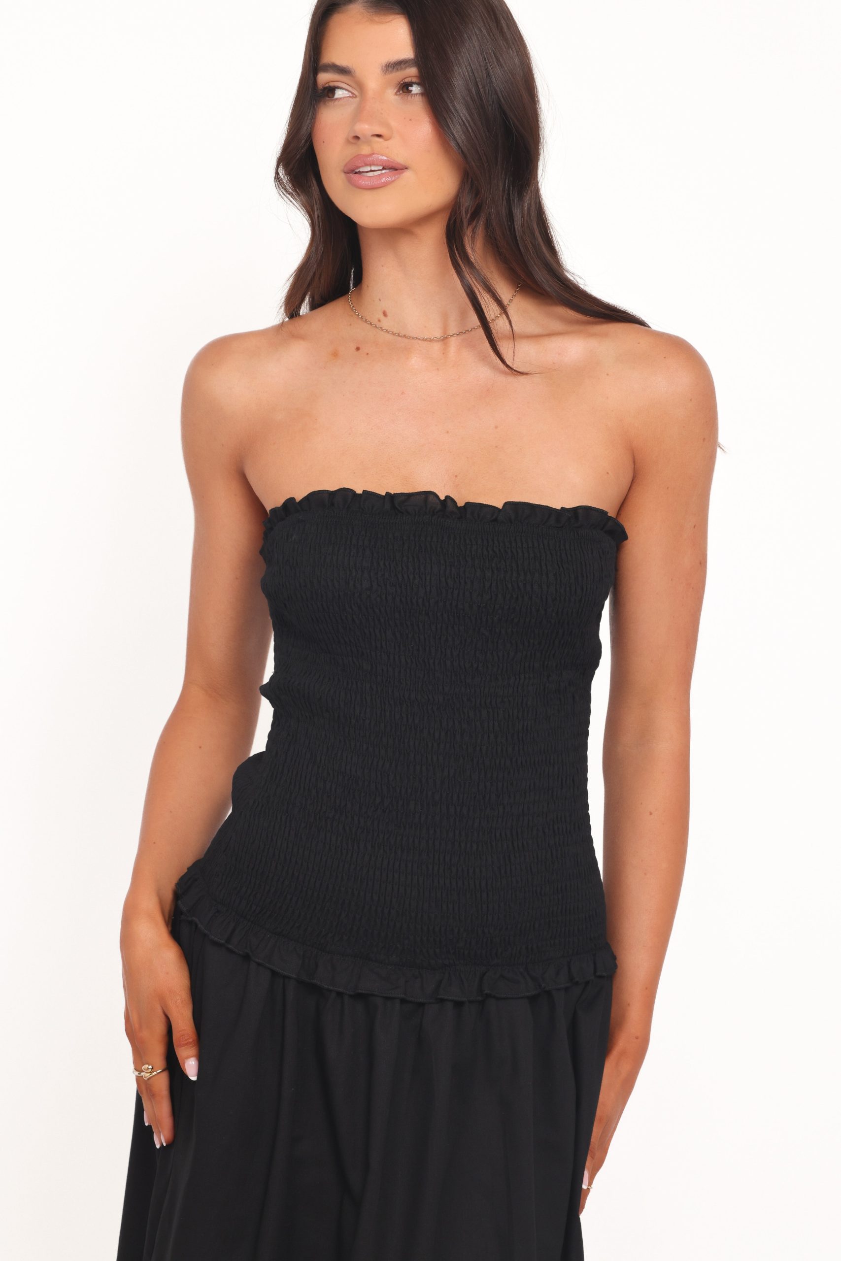 Bea Maxi Dress - Black - Image 2