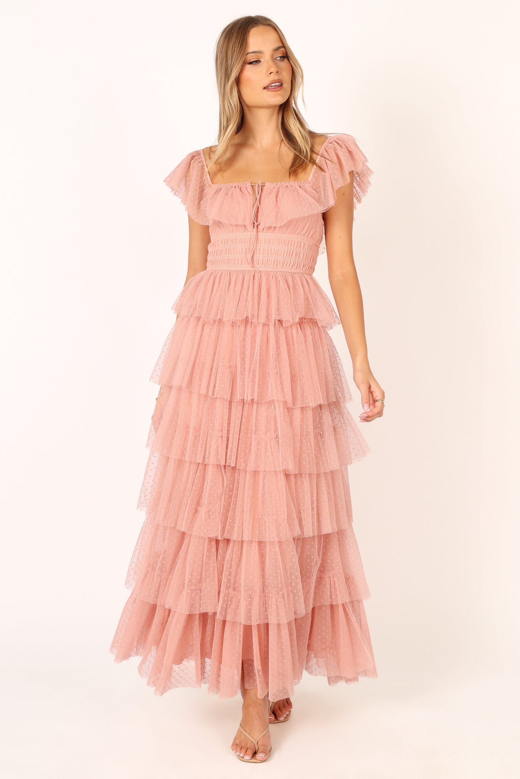 Belle Maxi Dress - Blush - Image 2