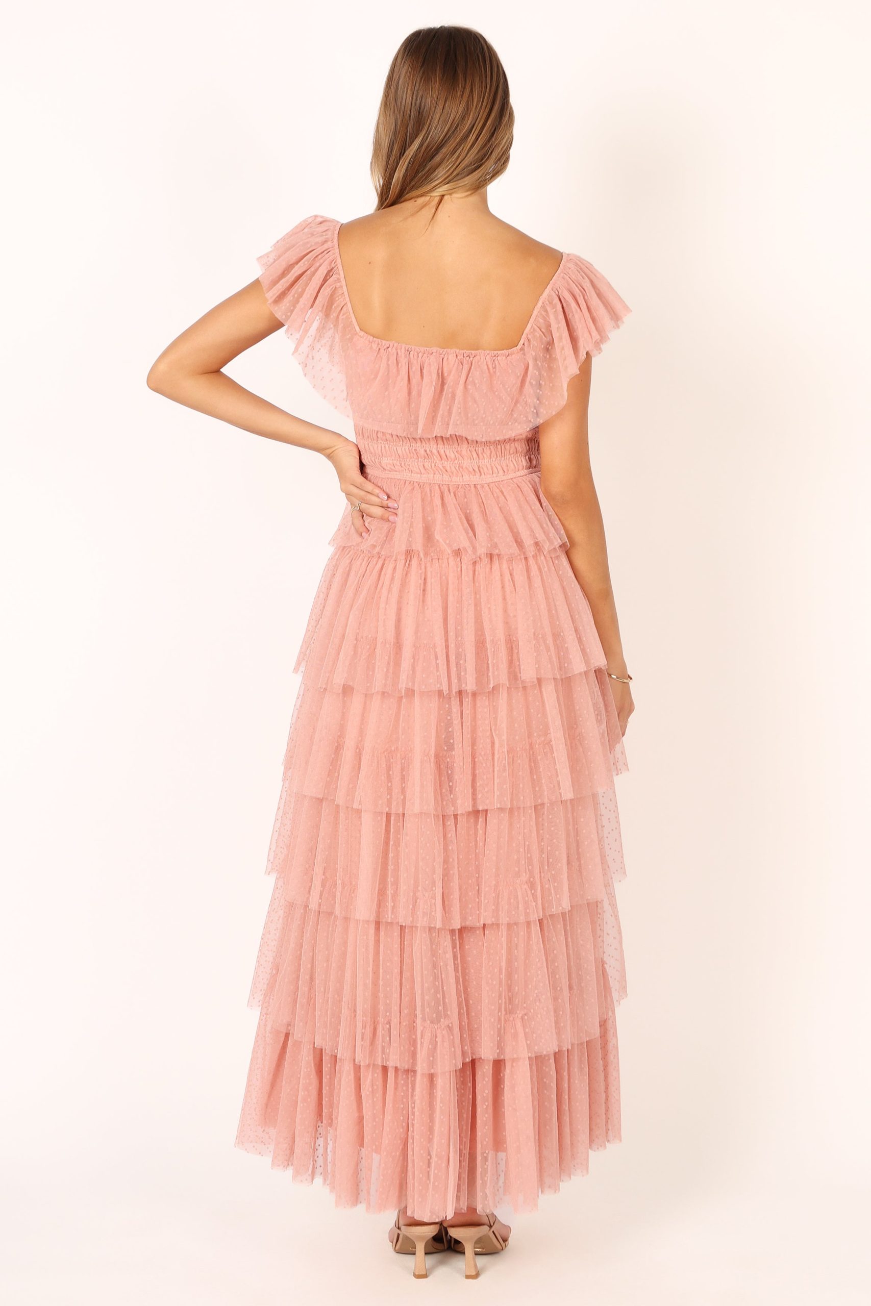 Belle Maxi Dress - Blush - Image 6