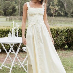 Bellus Maxi Dress - Yellow