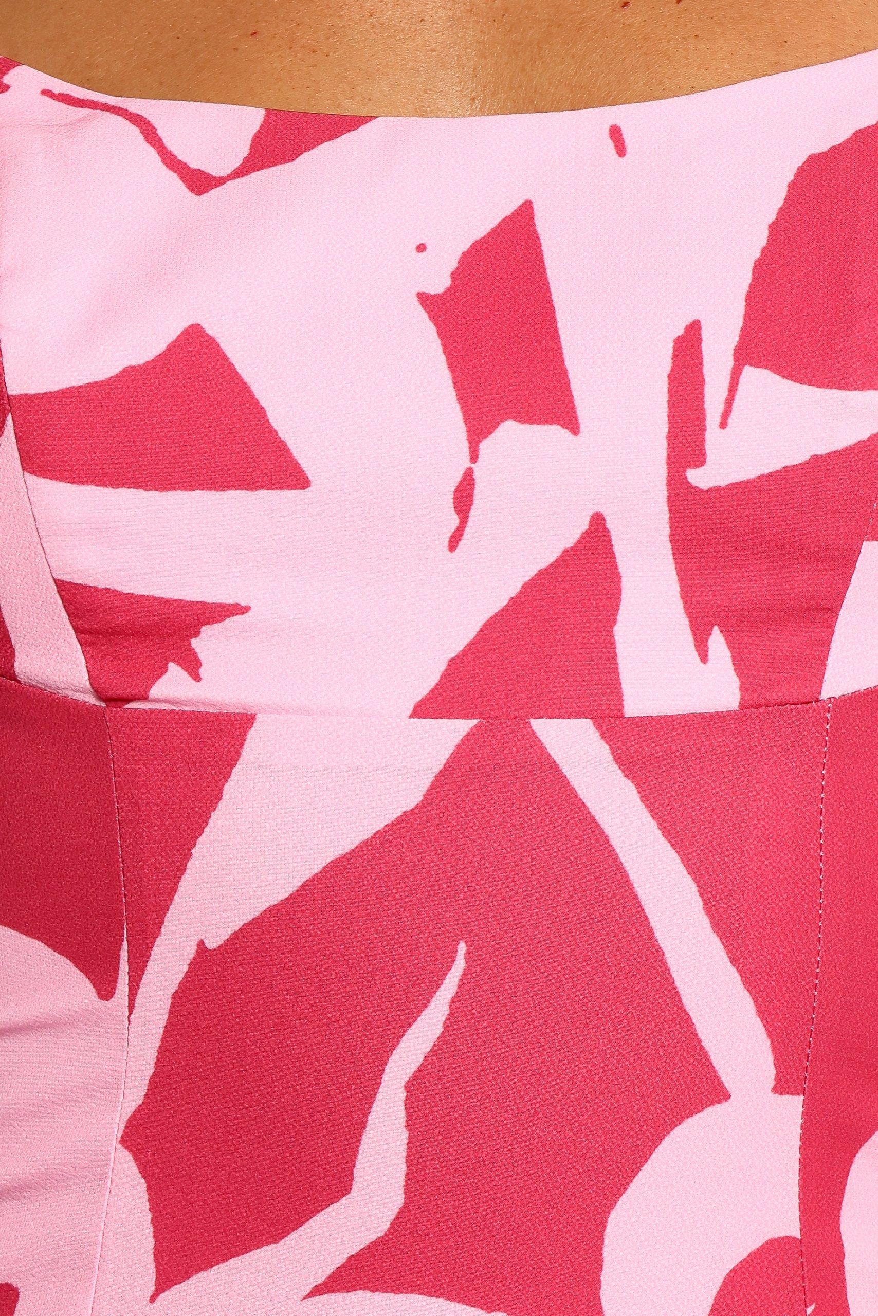 Berenice Mini Dress - Pink Floral - Image 6