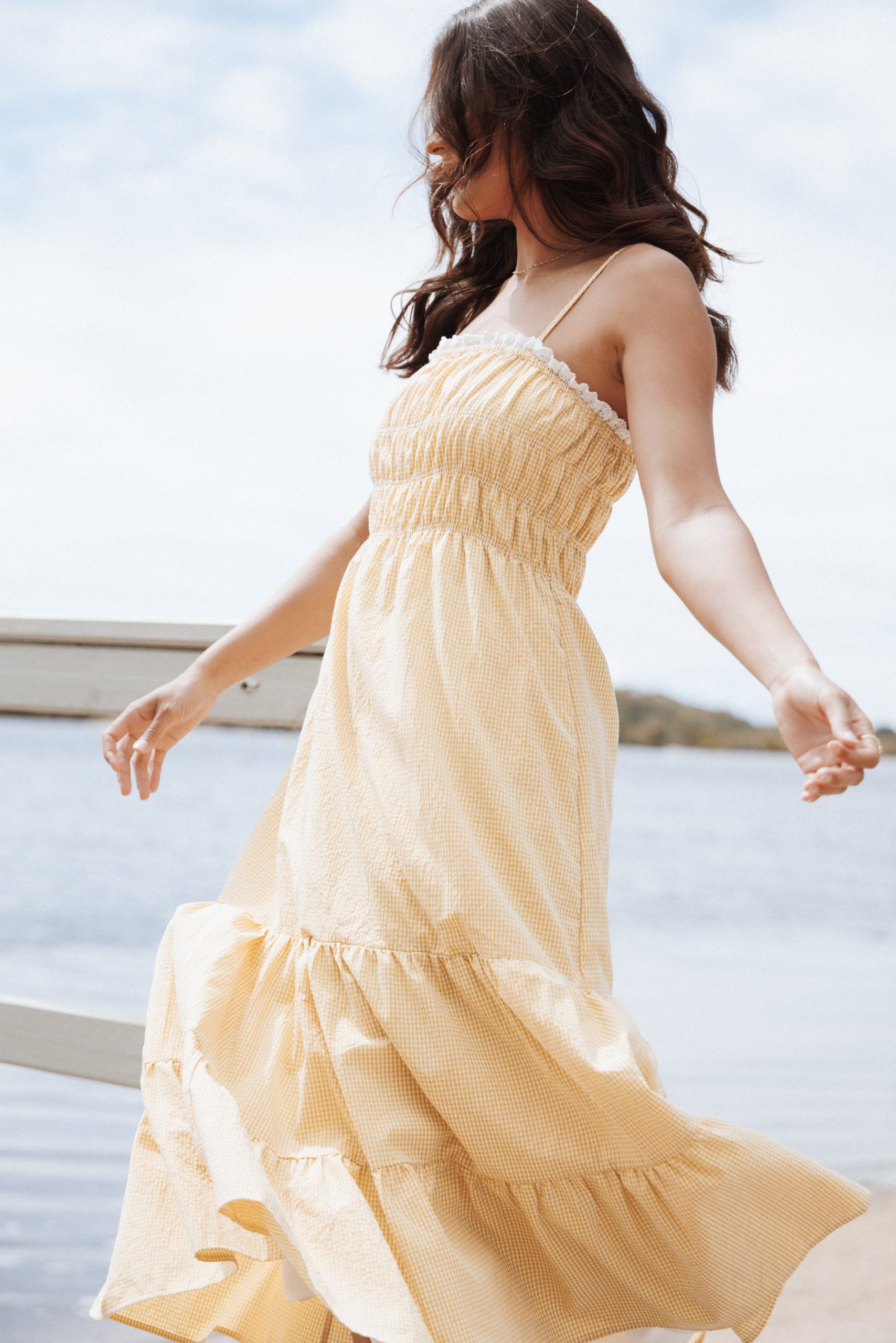 Bernadine Maxi Dress - Mango - Image 8