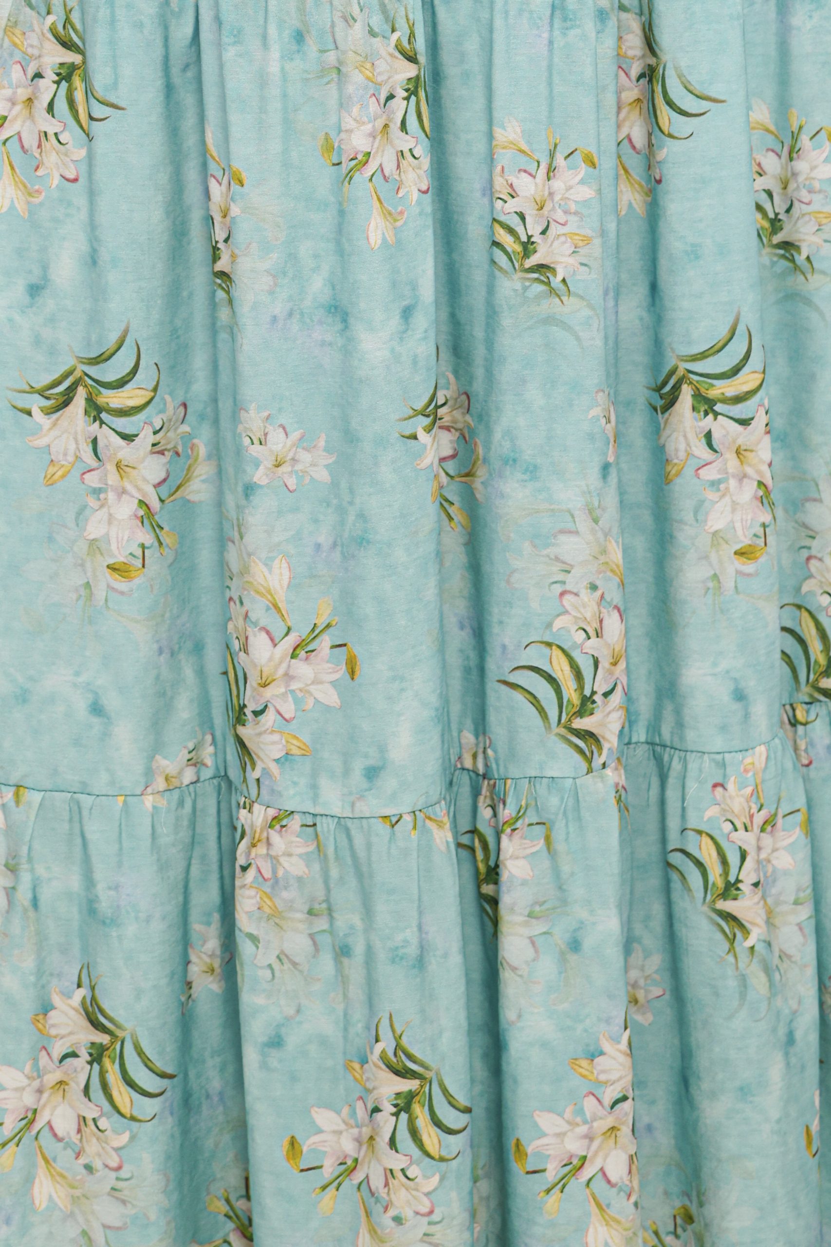Bernice Maxi Dress - Blue Floral - Image 6