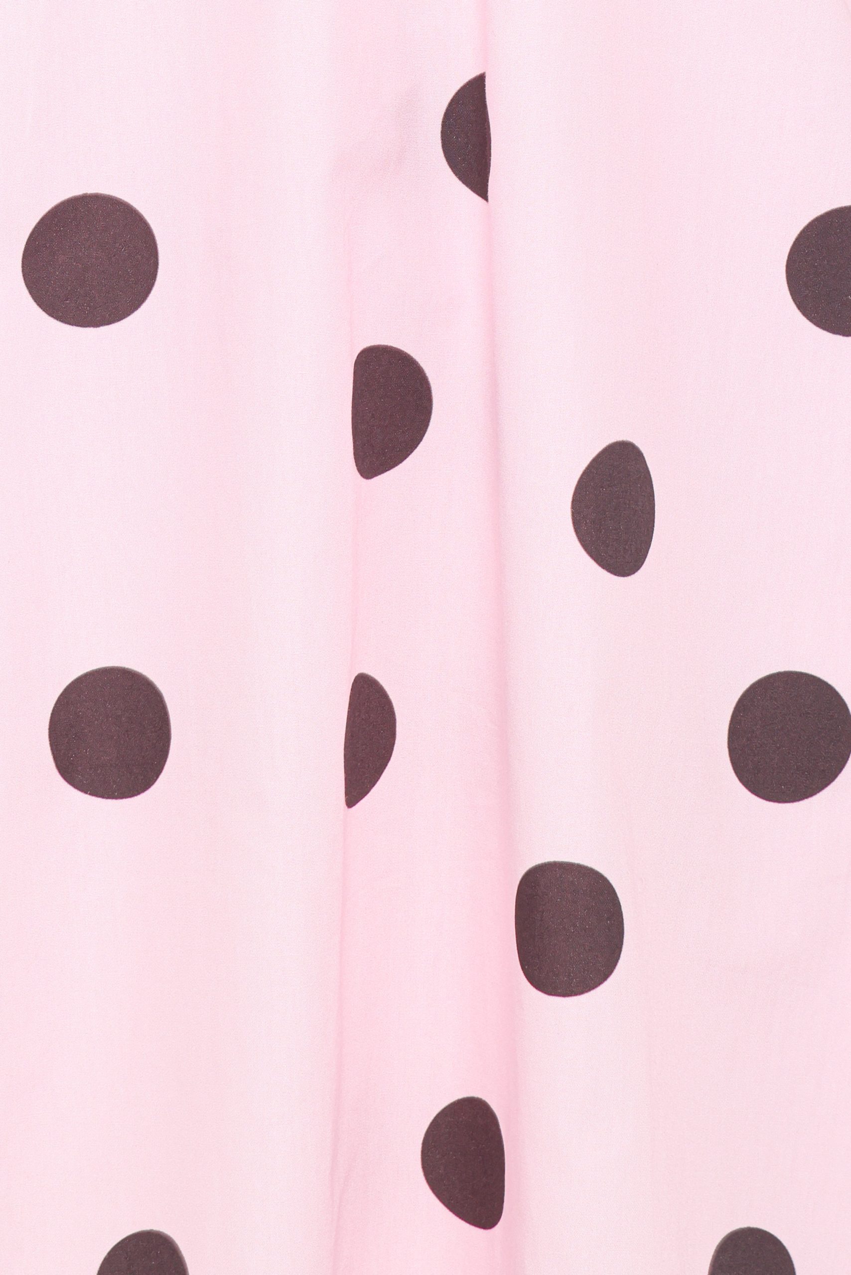 Bertine Mini Dress - Pink Polka Dot - Image 7