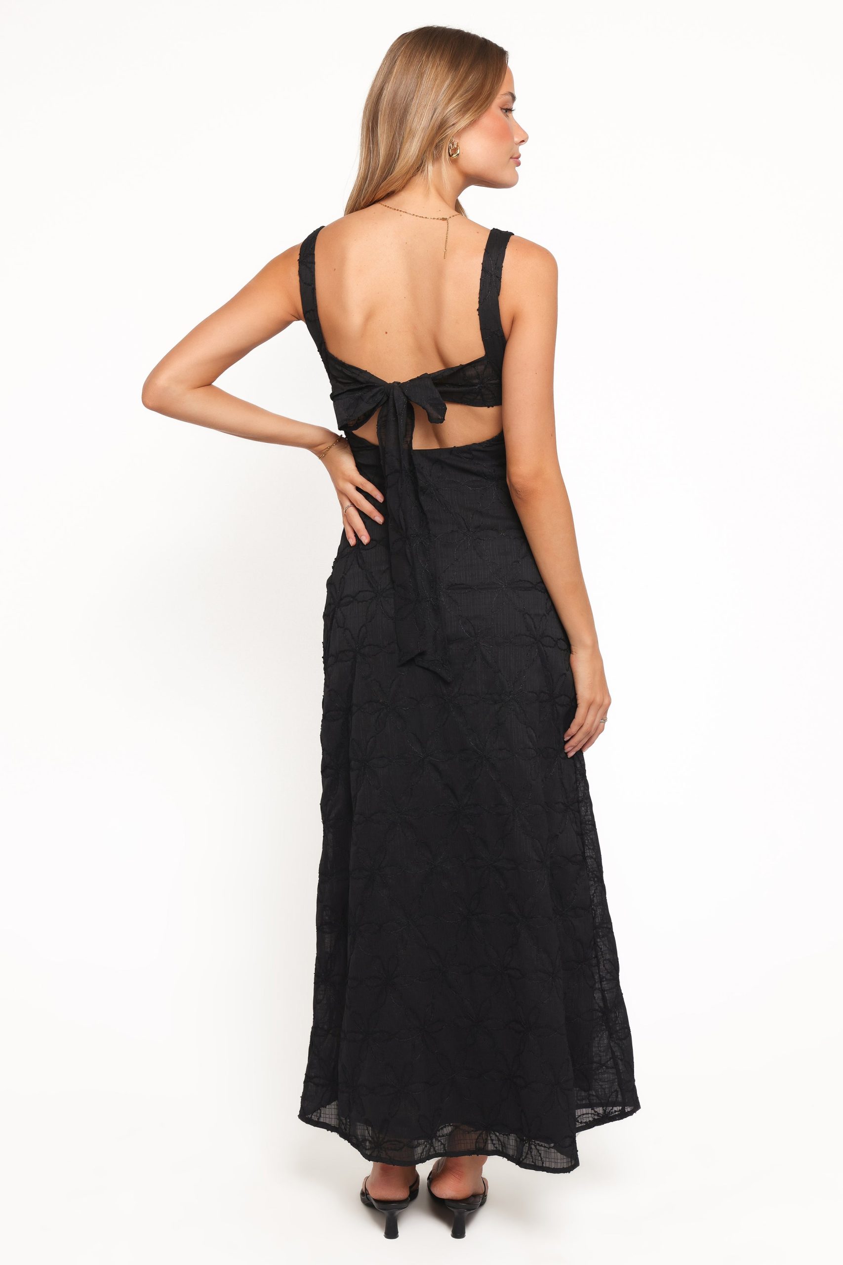 Beryl Maxi Dress - Black - Image 4
