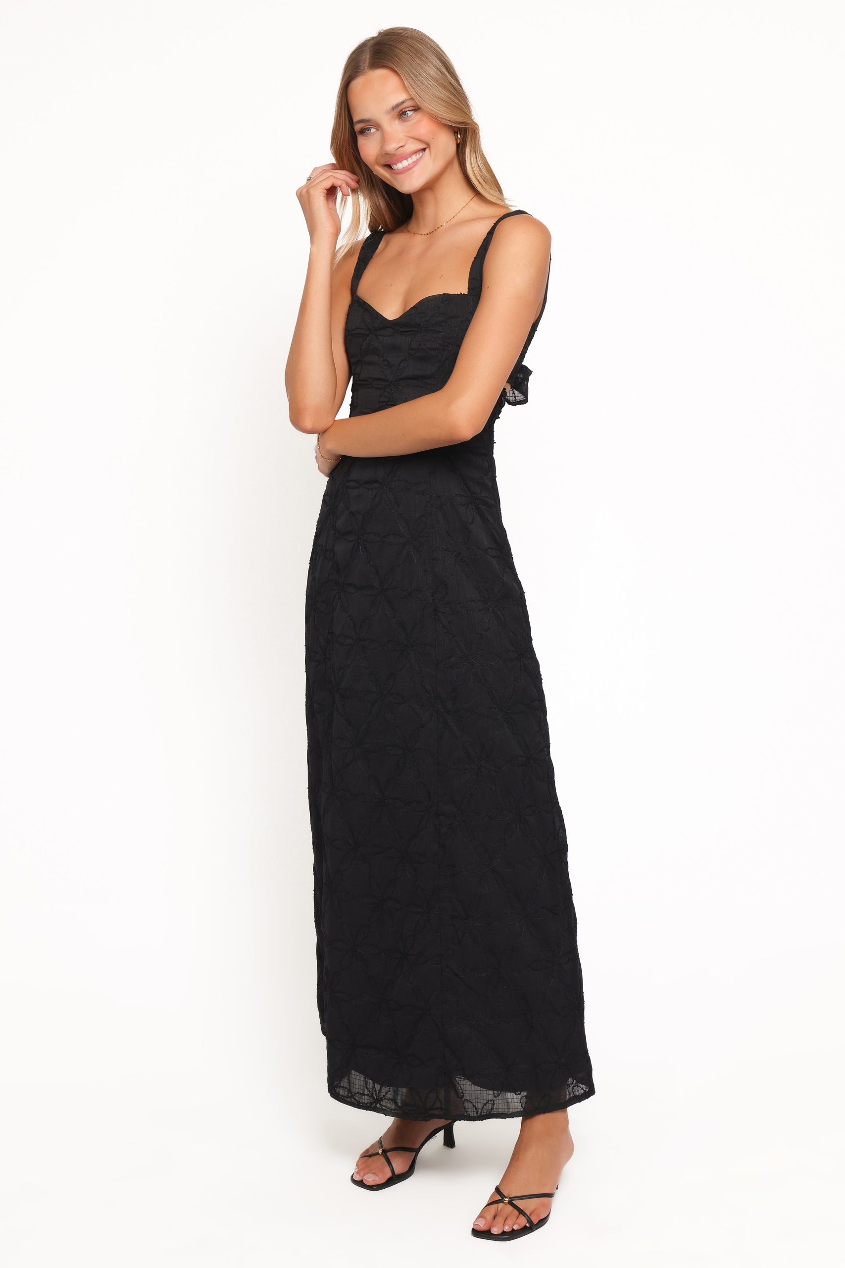 Beryl Maxi Dress - Black - Image 3