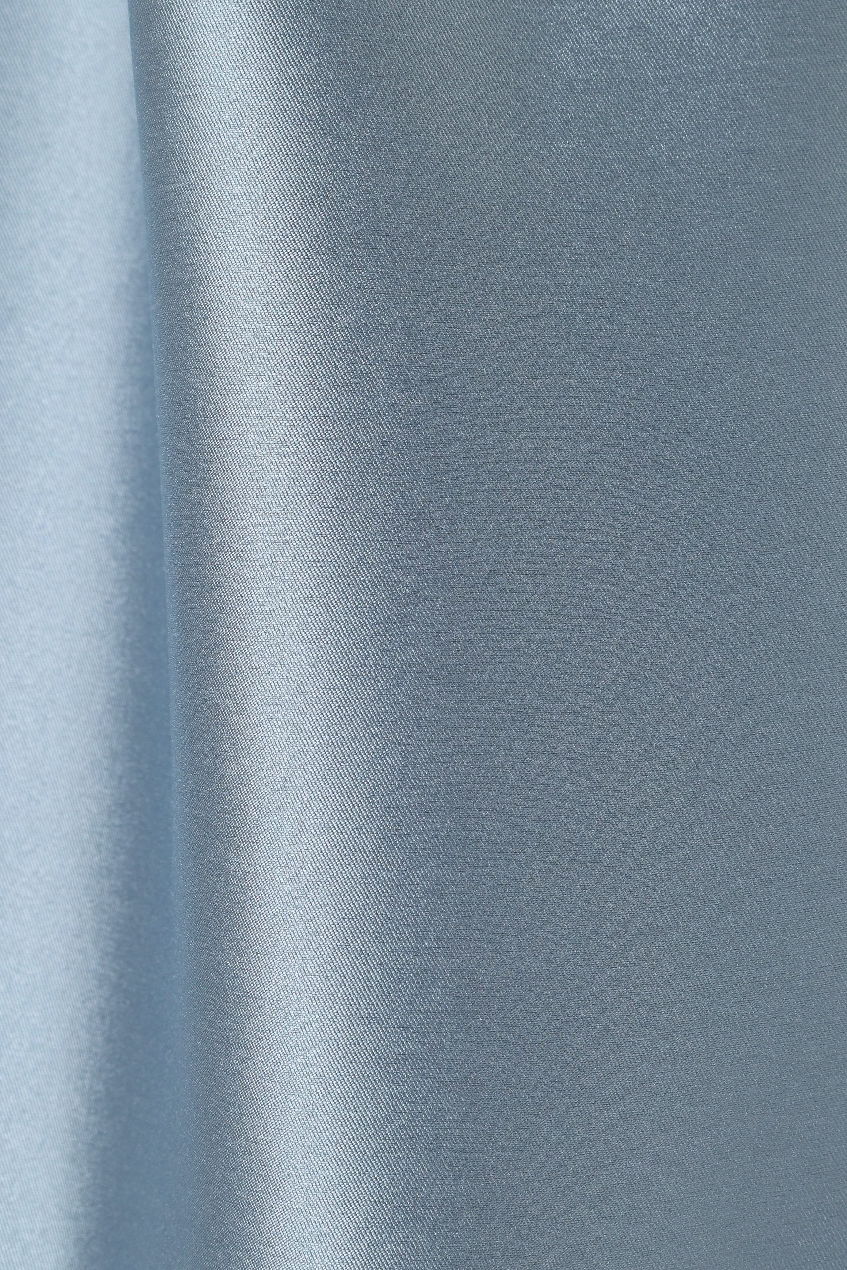 Betina Bow Front Maxi Dress - Blue - Image 7